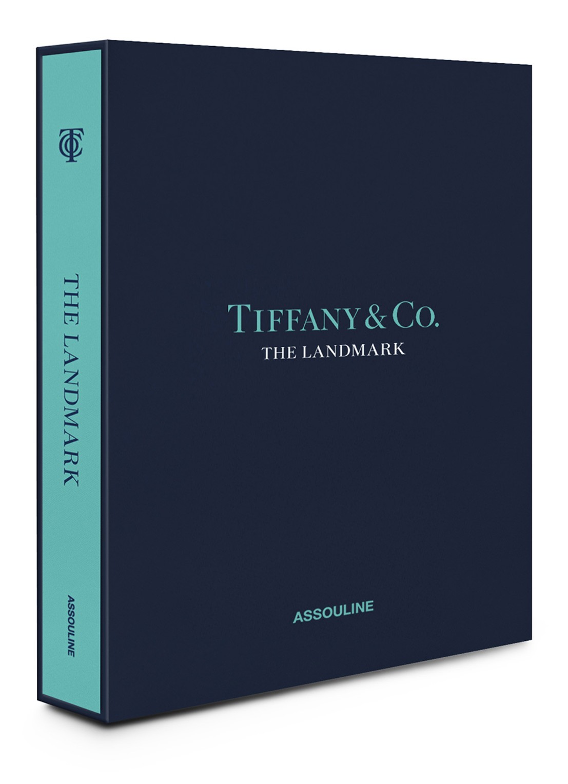 Assouline Tiffany & Co The landmark - detail donkerblauw