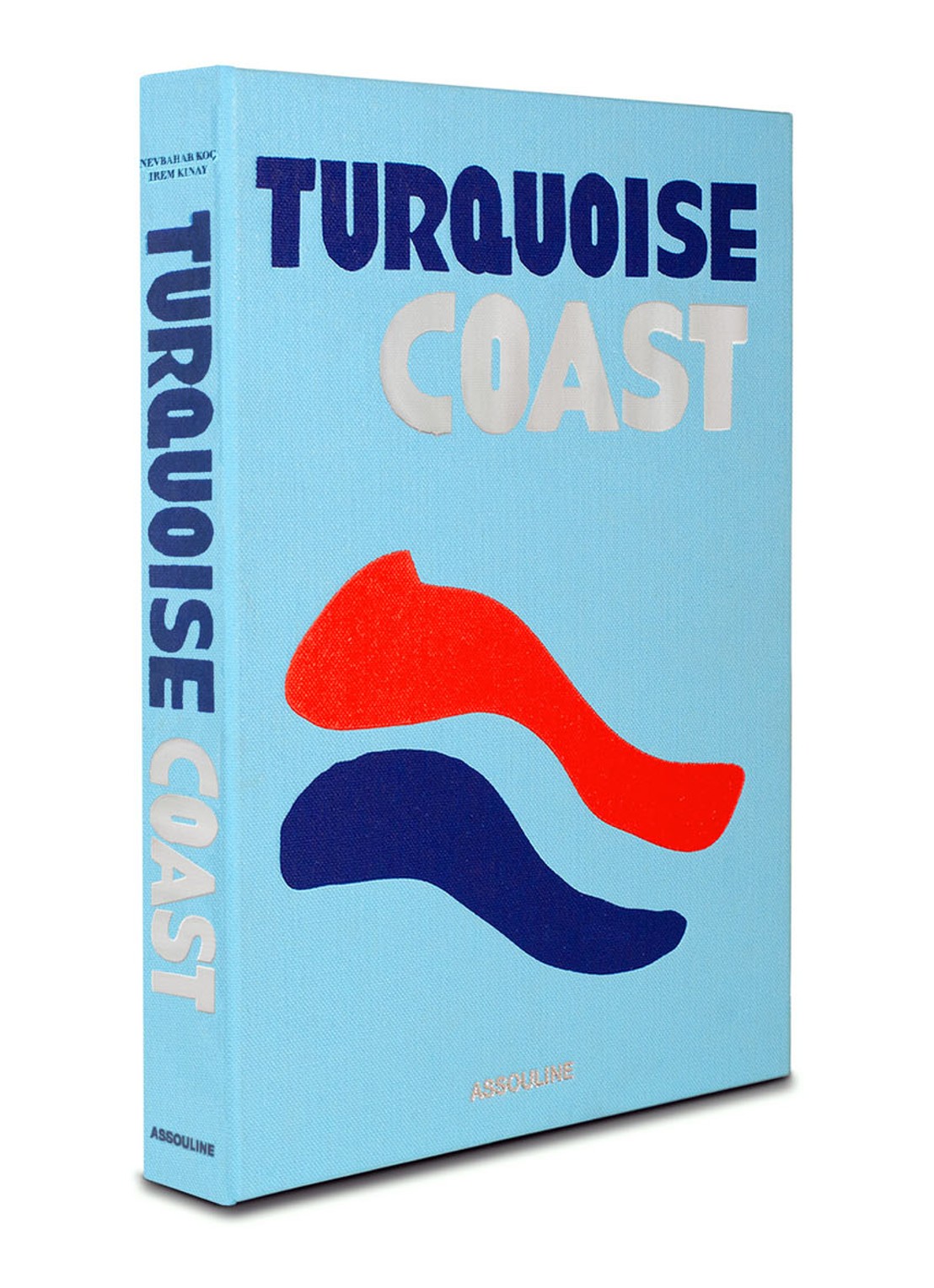 Assouline Turquoise Coast - detail 2 lichtblauw