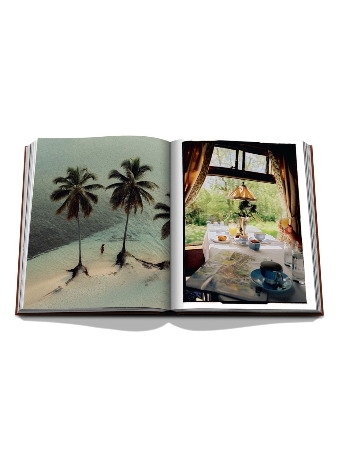 Assouline Voyageurs Du Monde: Manifesto for the New Traveler - detail 6 oranje