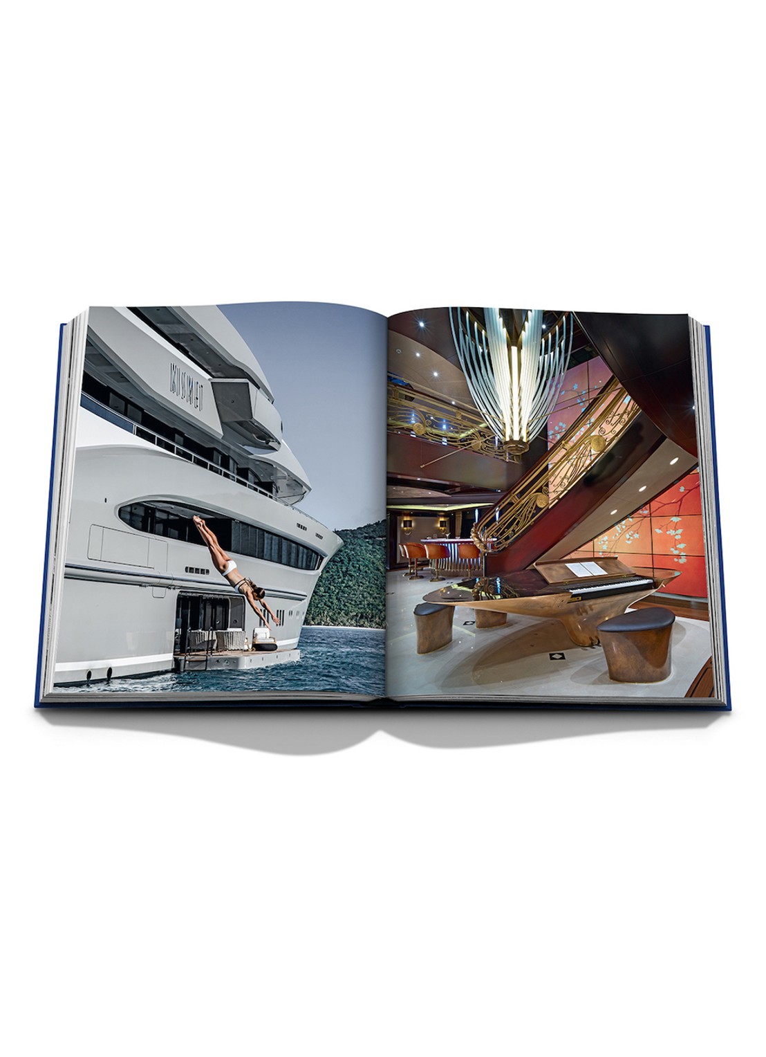 Assouline Yachts: The Impossible Collection - detail lichtblauw