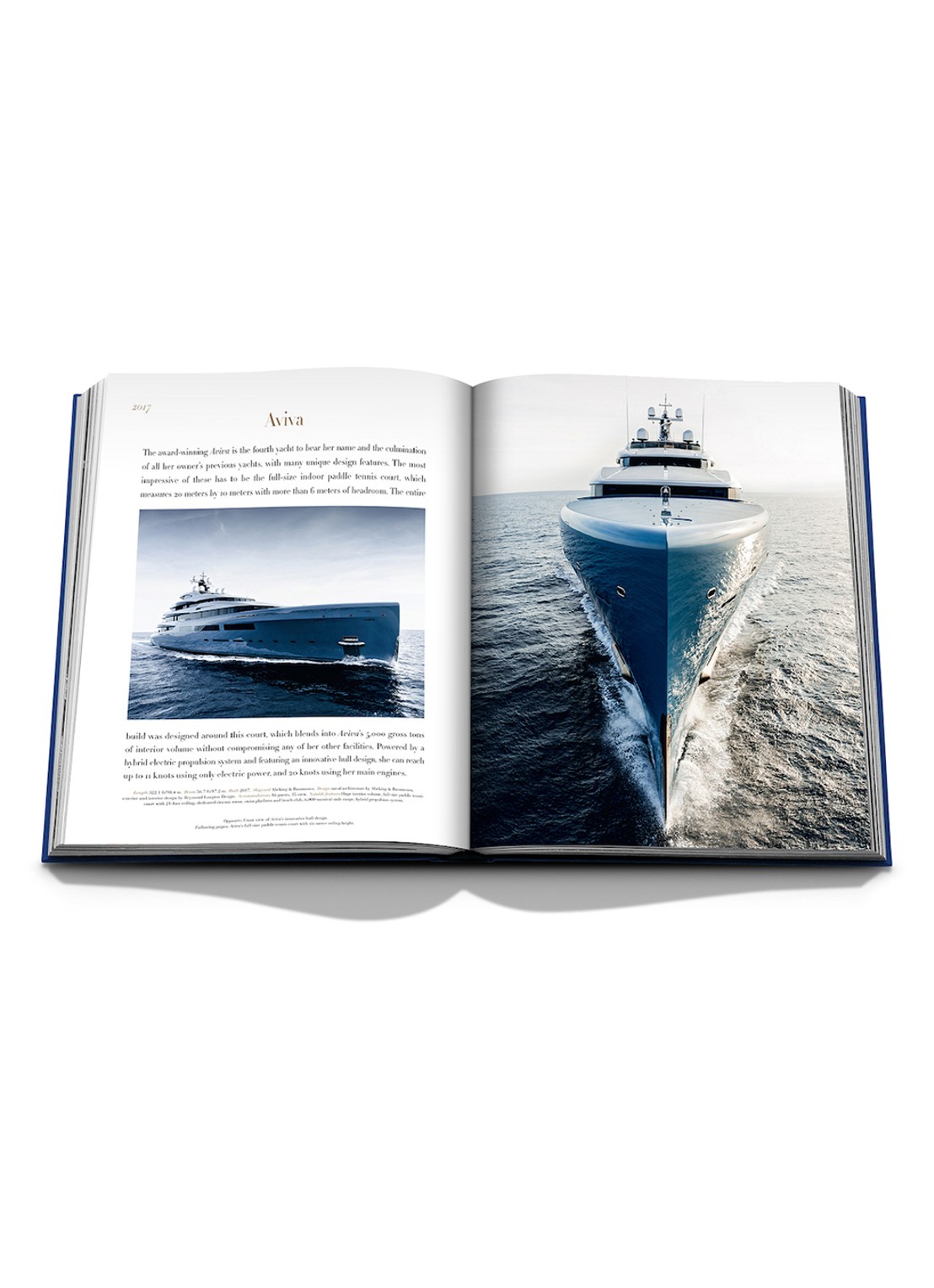 Assouline Yachts: The Impossible Collection - detail 3 lichtblauw