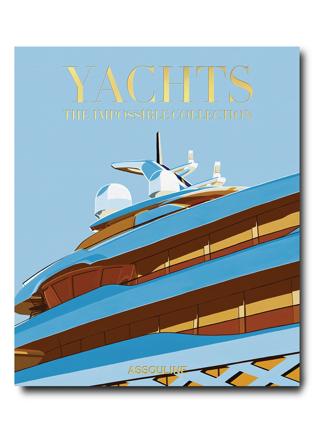Assouline Yachts: The Impossible Collection - voorkant 6 lichtblauw