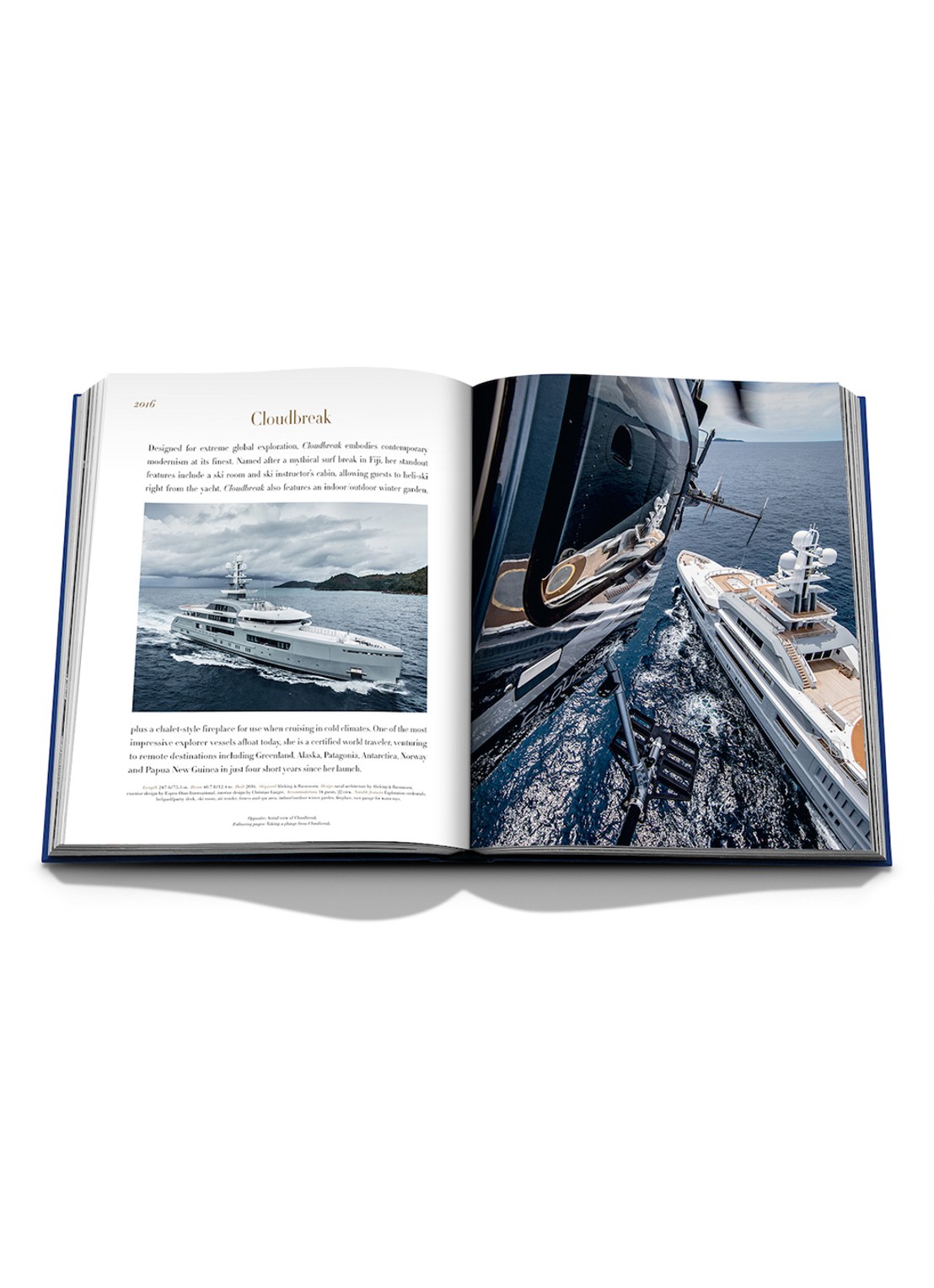 Assouline Yachts: The Impossible Collection - voorkant 7 lichtblauw