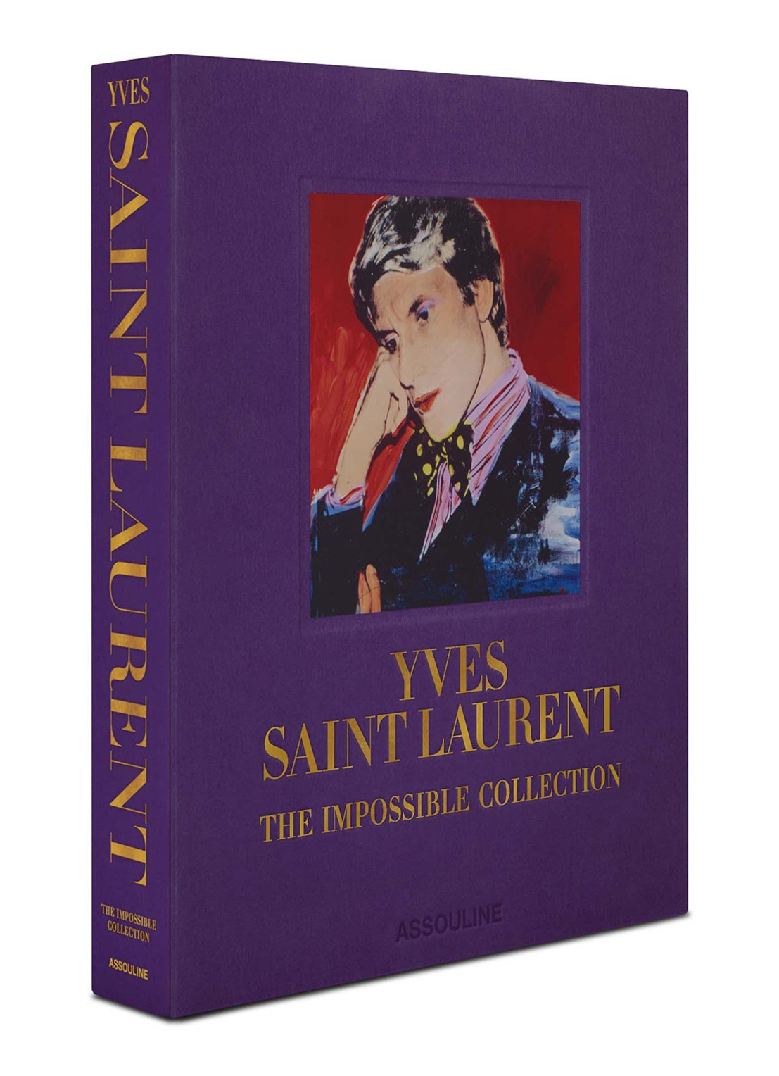 Assouline Yves Saint-Laurent: The Impossible Collection - detail 5 paars