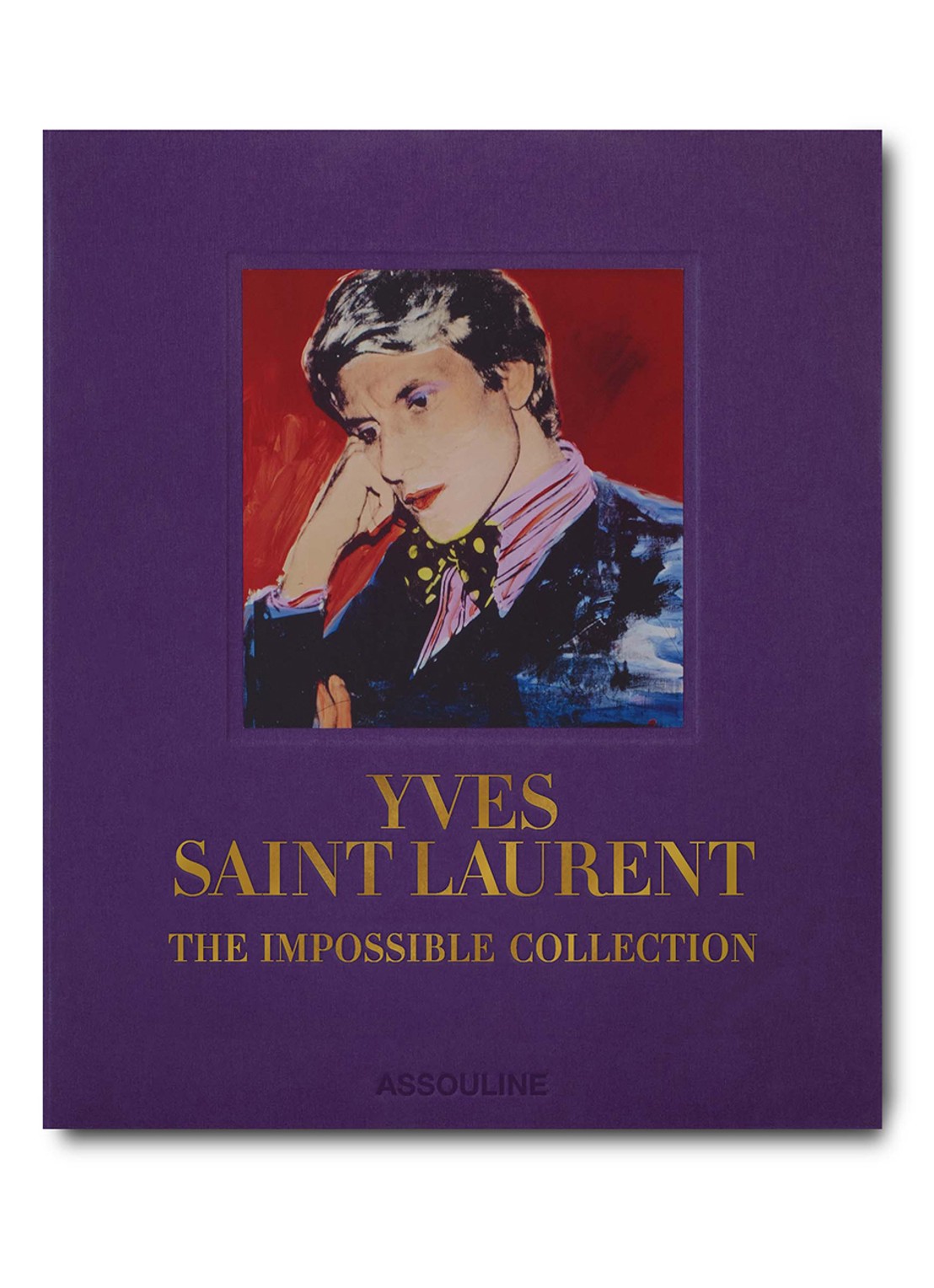 Assouline Yves Saint-Laurent: The Impossible Collection - voorkant 6 paars