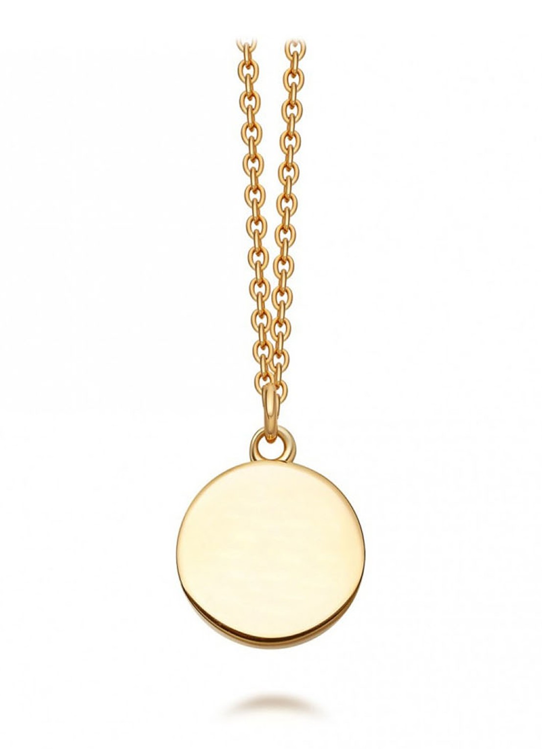 Astley Clarke Capricorn Zodiac ketting verguld - voorkant 3 goud