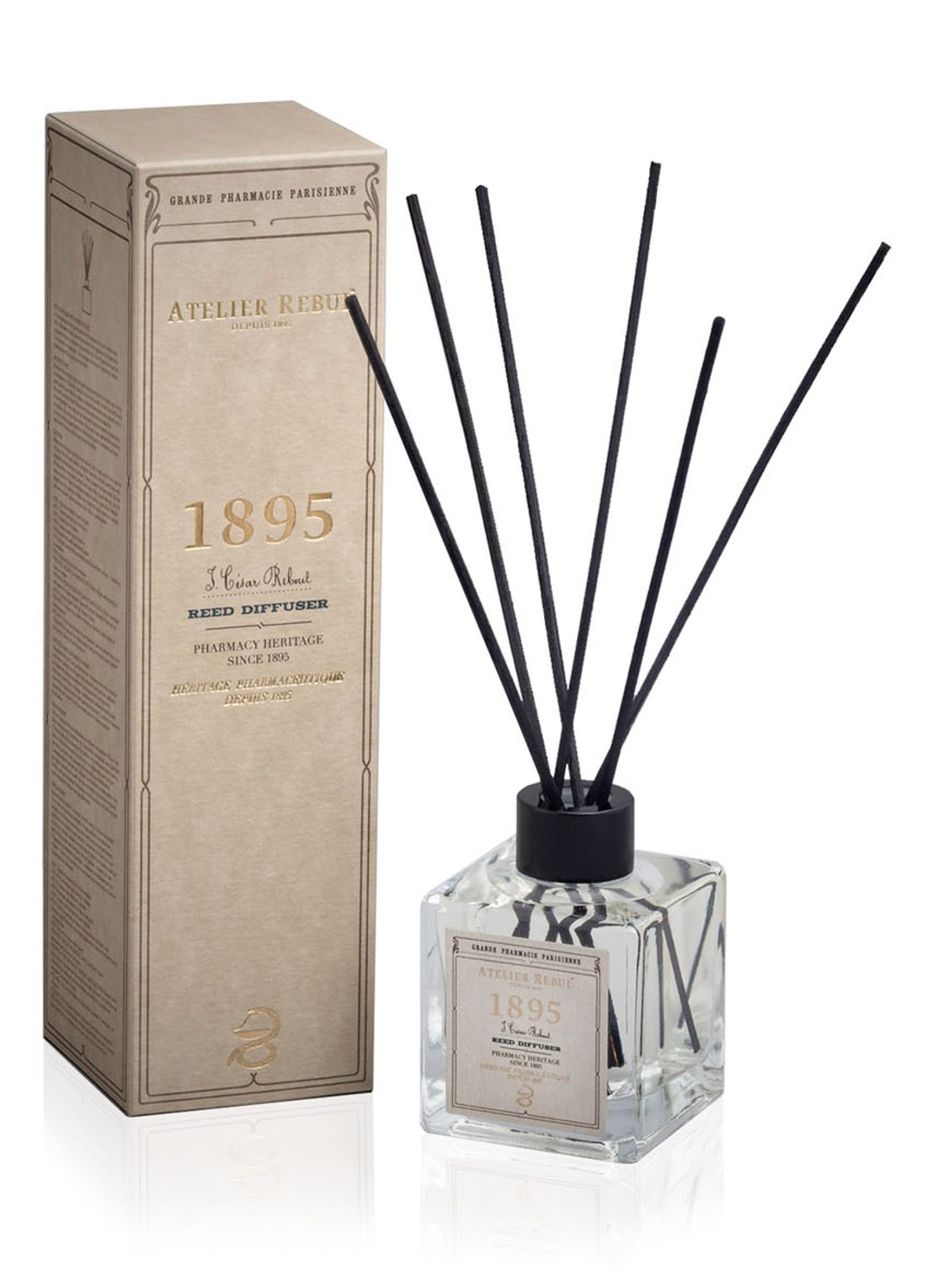 Atelier Rebul 1895 geurstokjes 120 ml - voorkant 3 undefined