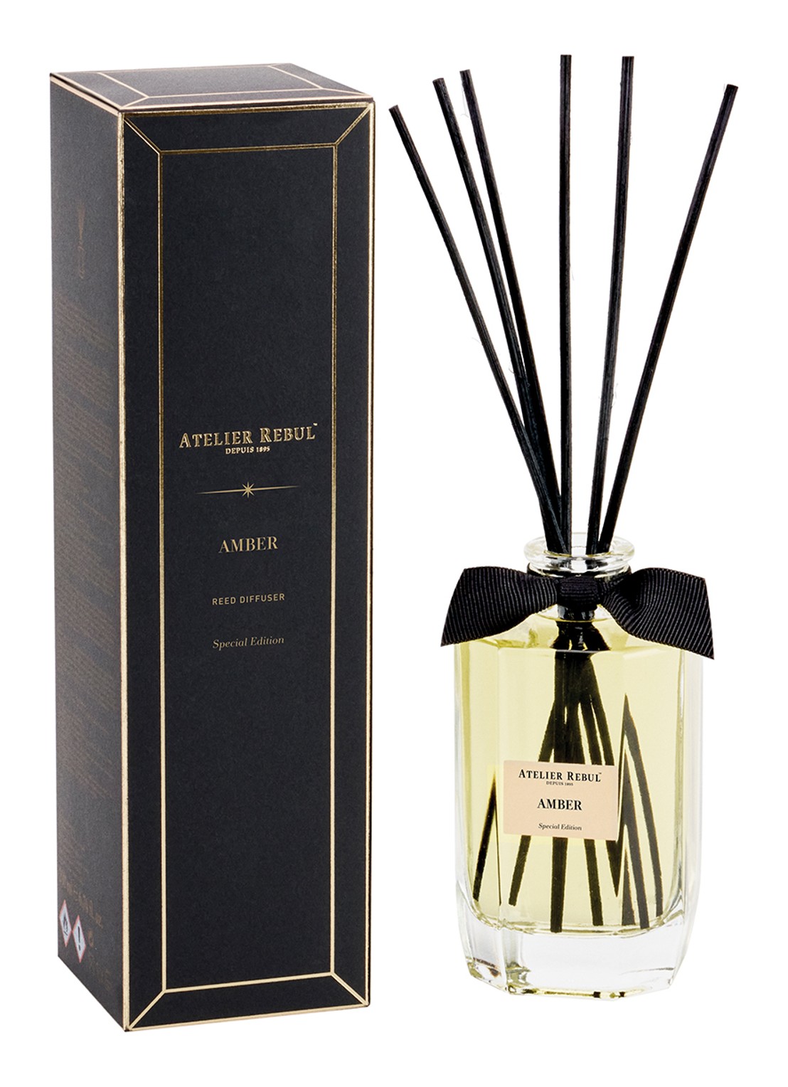 Atelier Rebul Amber geurstokjes 200 ml - voorkant undefined