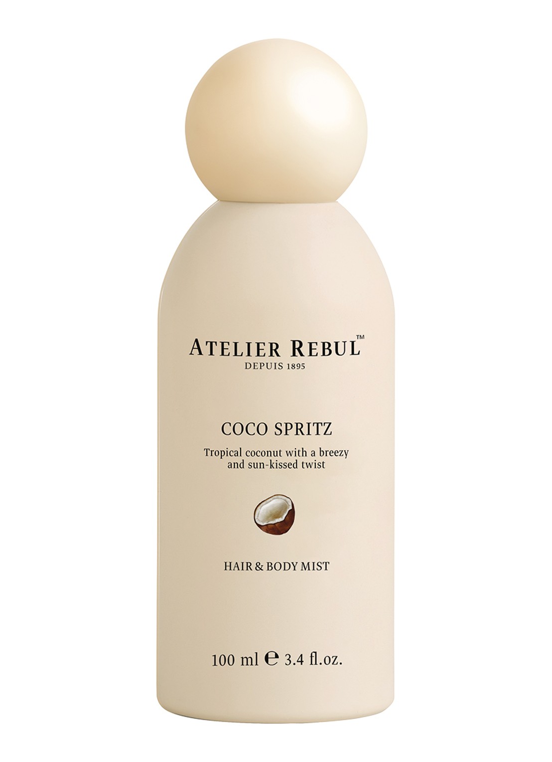 Atelier Rebul Coco Spritz Hair & Body Mist 100ml - voorkant 4 undefined
