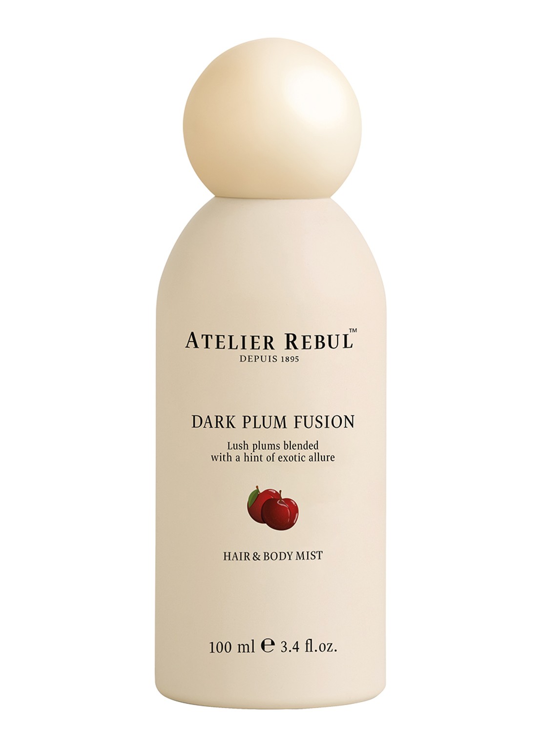 Atelier Rebul Dark Plum Fusion Hair & Body Mist 100ml - voorkant undefined