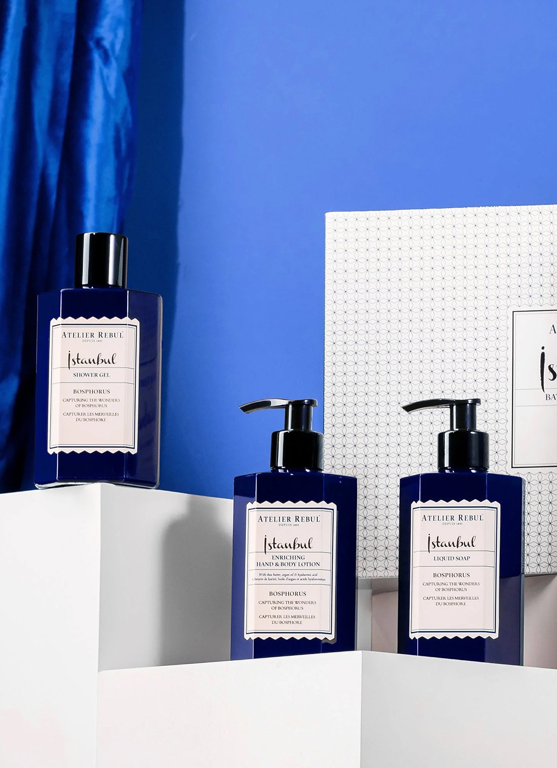 Atelier Rebul Istanbul Bosphorus Bath & Body - verzorgingsset - voorkant 2 undefined