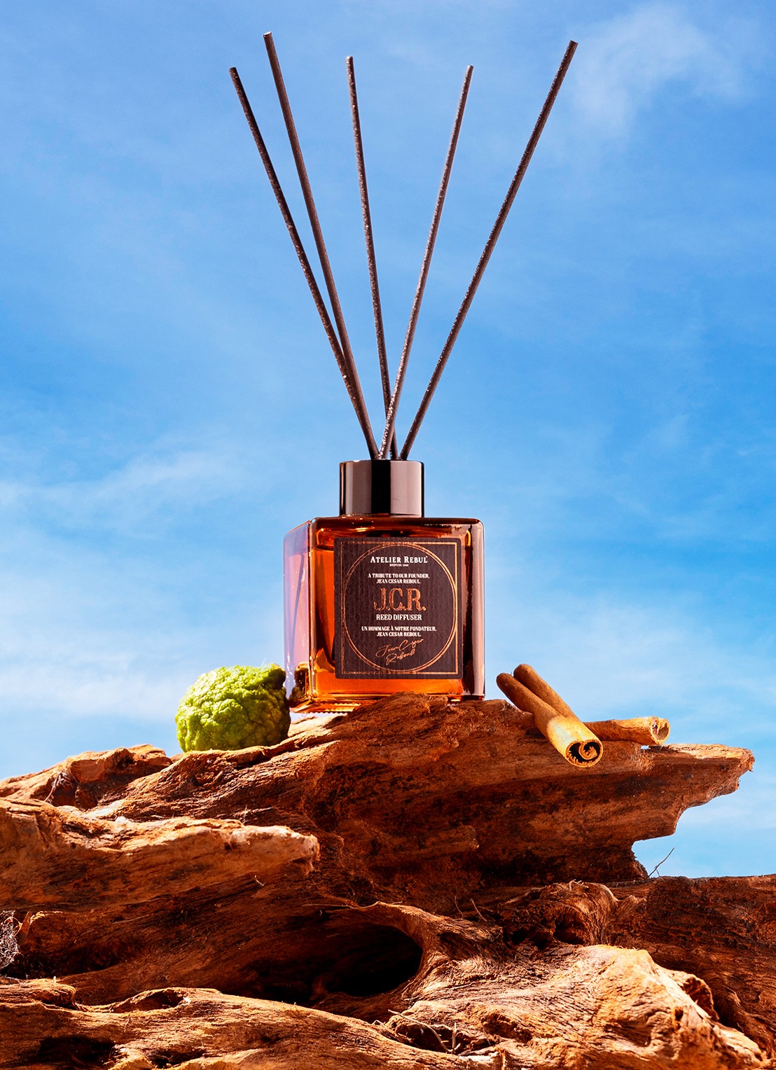 Atelier Rebul J.C.R. Geurstokjes 120ml - detail 4 bruin