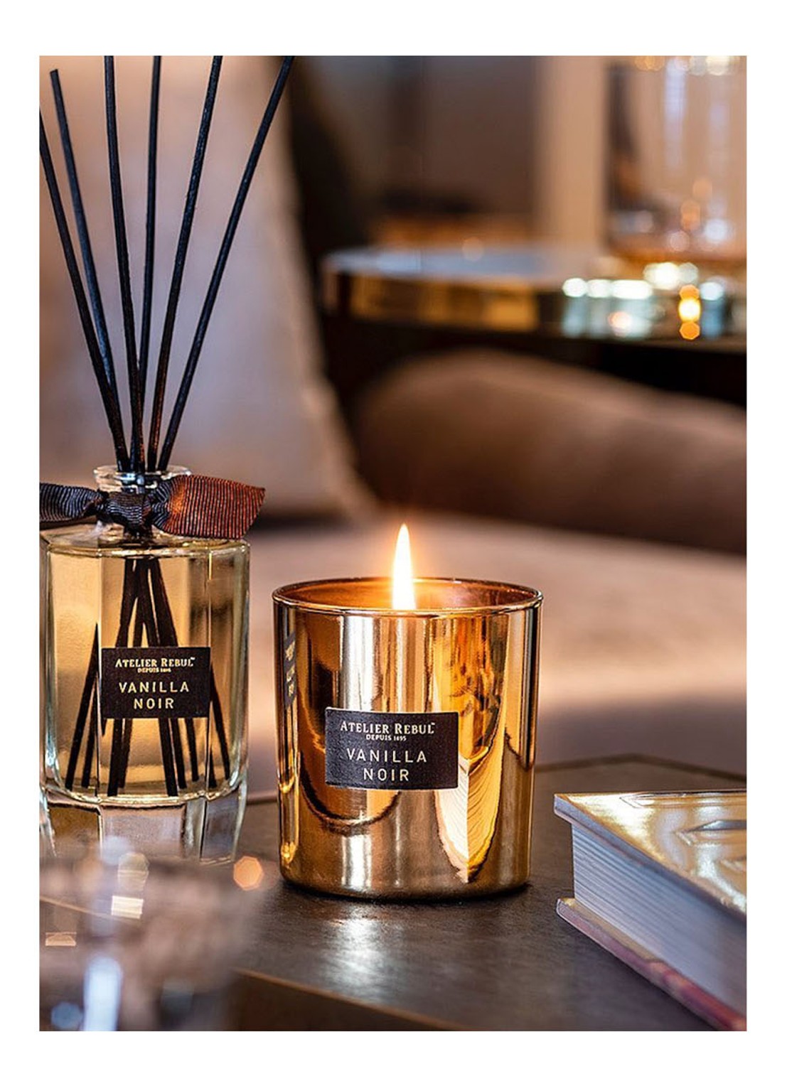 Atelier Rebul Vanilla Noir geurkaars 210 gram - detail 4 undefined