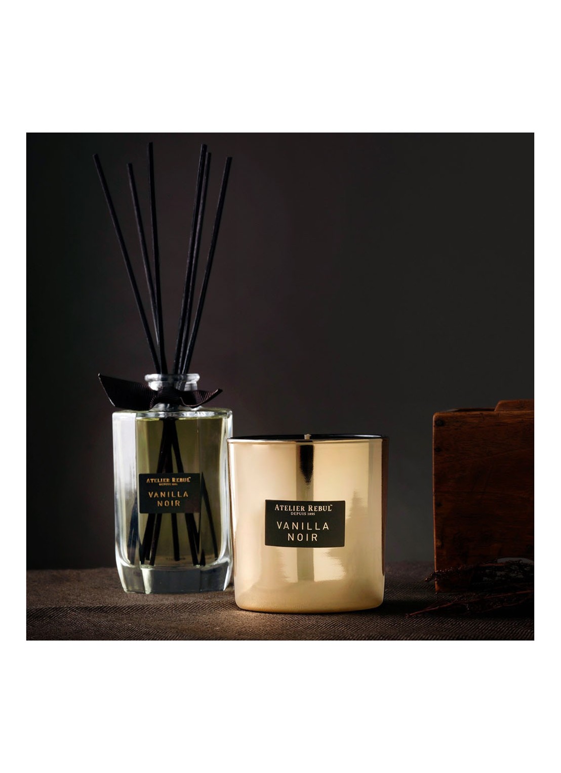 Atelier Rebul Vanilla Noir geurkaars 210 gram - detail 5 undefined