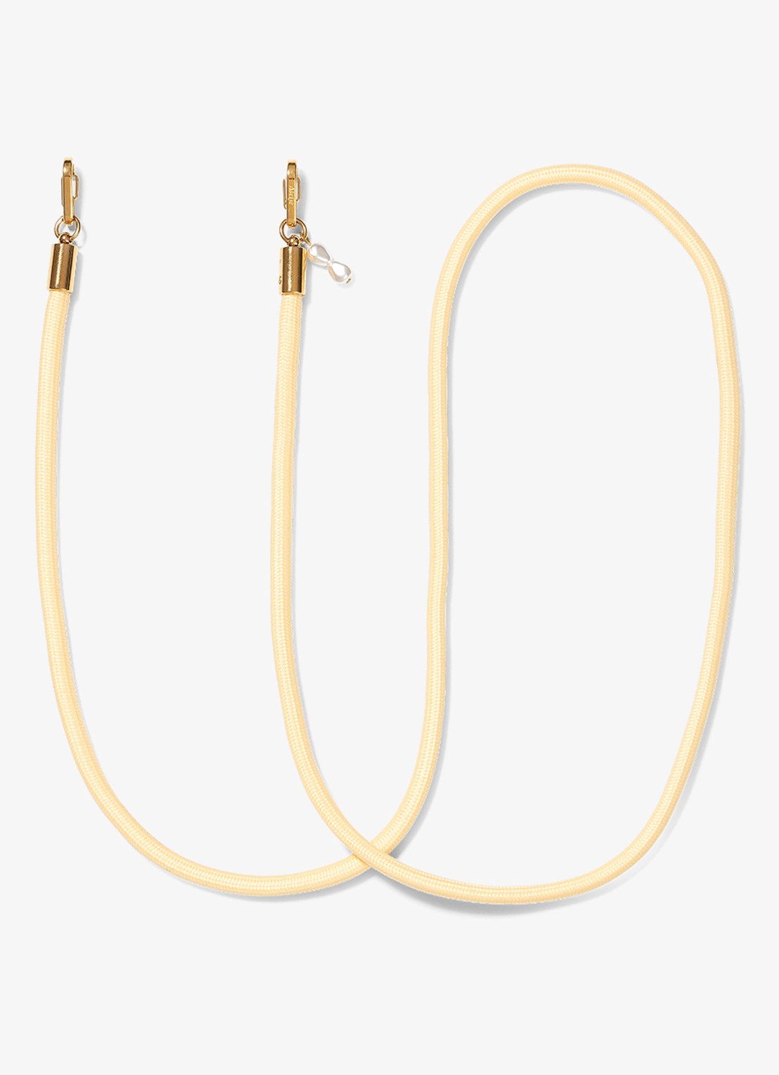 Ateljé Sunlight crossbody telefoonkoord - voorkant 2 vanillegeel