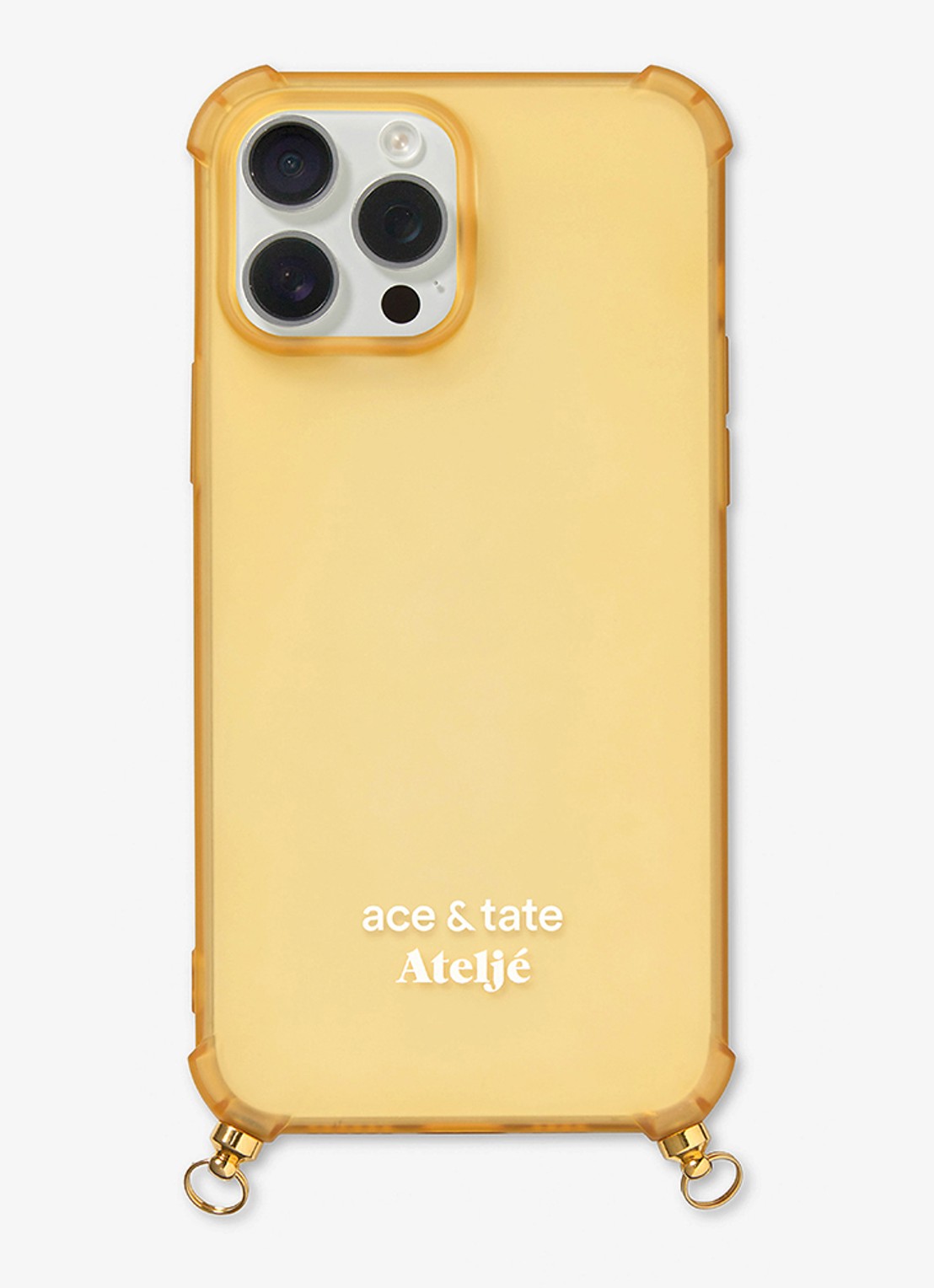 Ateljé Telefoonhoes voor iPhone 16 Pro max - voorkant geel