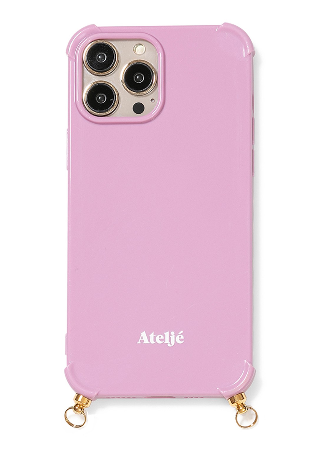 Ateljé Telefoonhoes voor iPhone 16 Pro max - voorkant roze