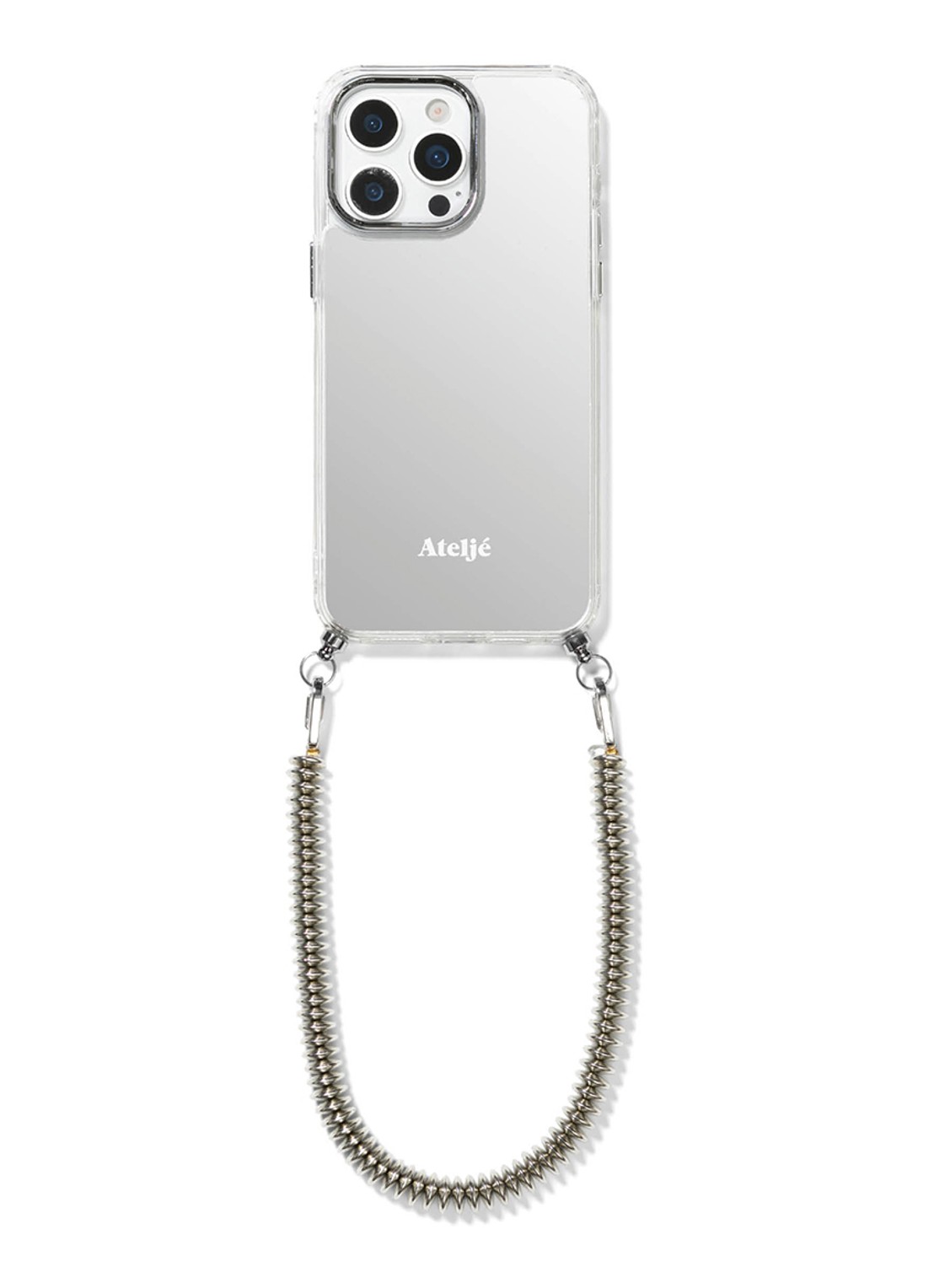 Ateljé Telefoonhoes voor iPhone 16 Pro - detail zilver