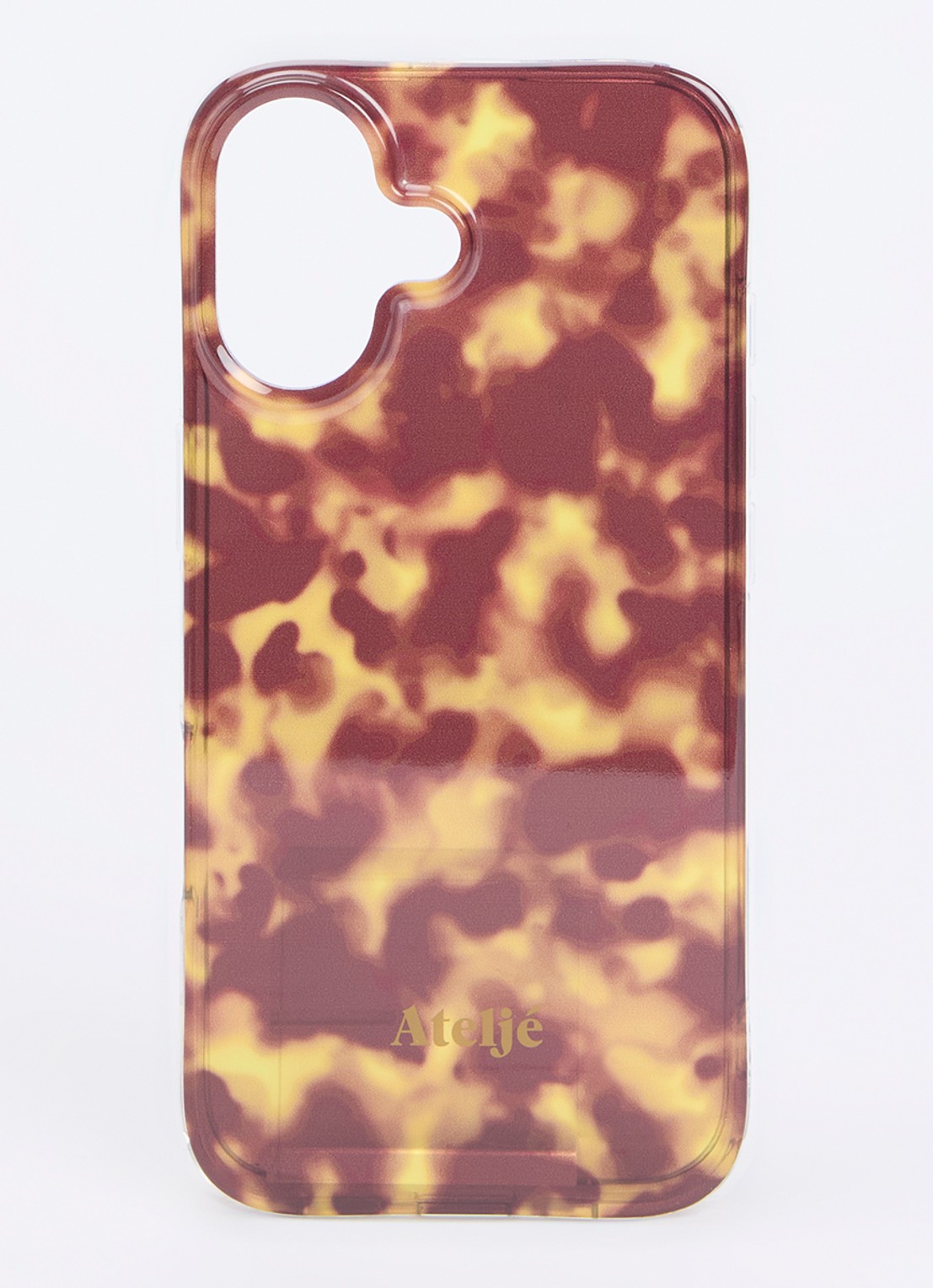 Ateljé Telefoonhoes voor iPhone 17 - voorkant bruin