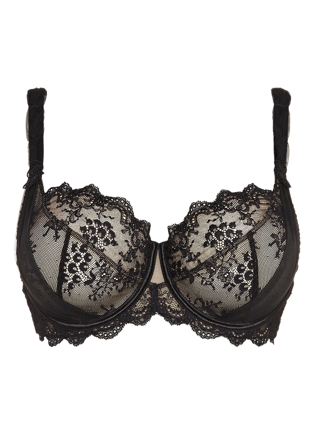 Aubade L'amour beugel bh - voorkant 4 zwart
