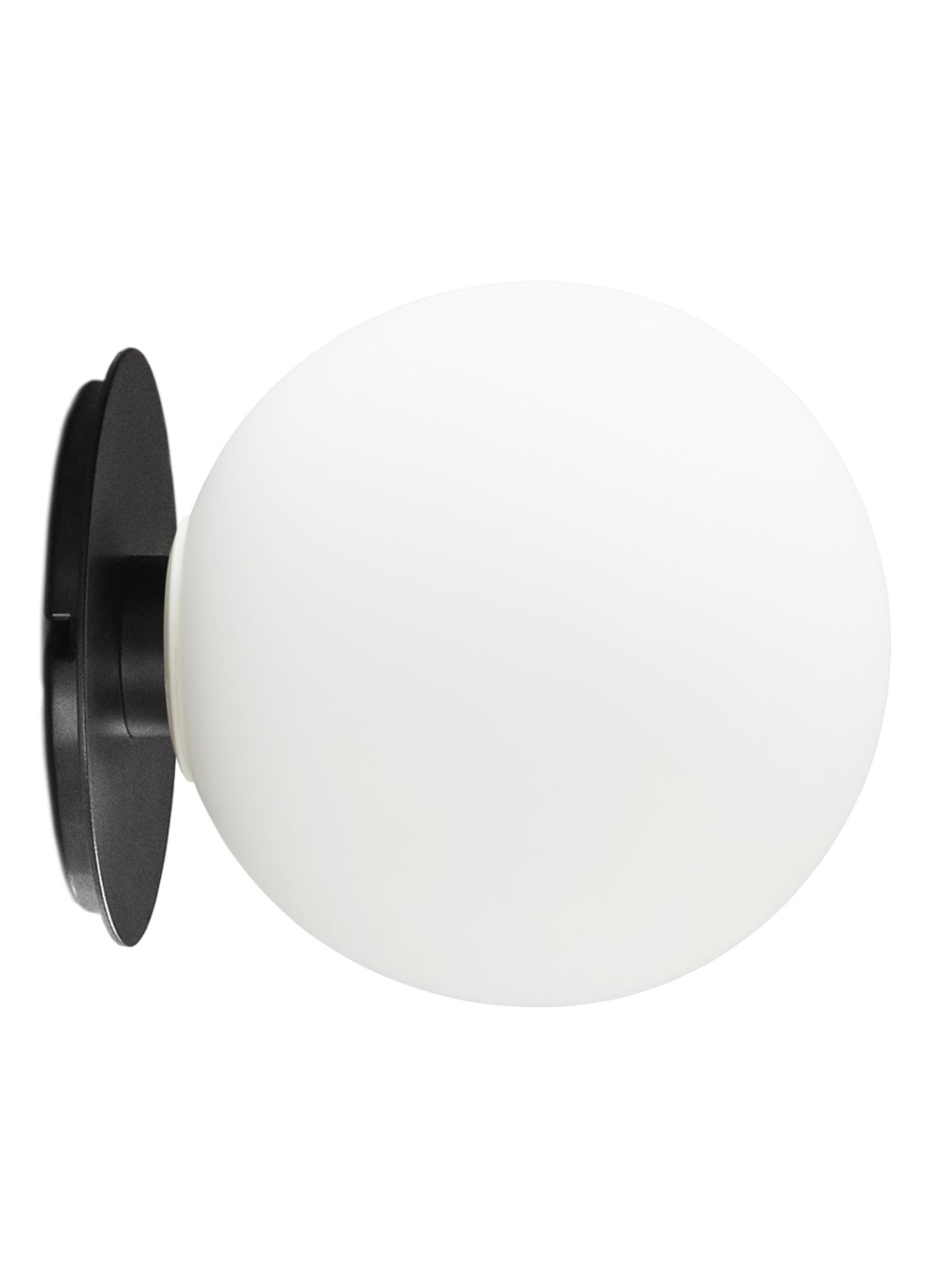 Audo Copenhagen TR Bulb plafond- en wandlamp - voorkant zwart