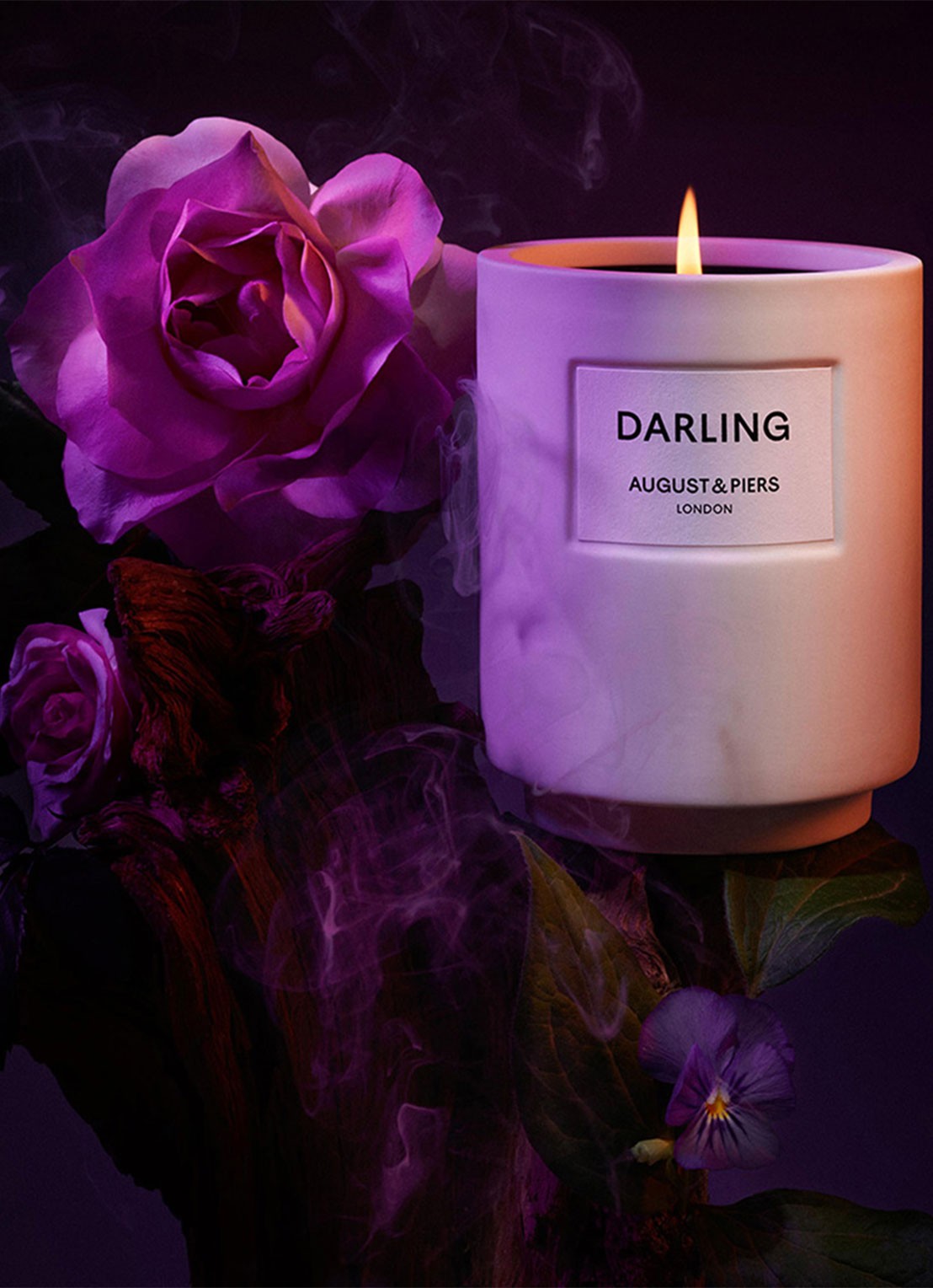 AUGUST&PIERS Darling Scented Candle - geurkaars 340 gram - voorkant 2 undefined
