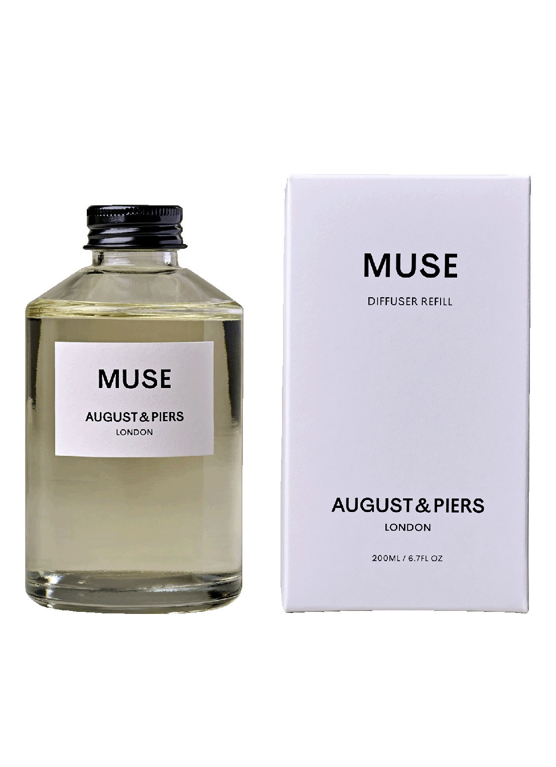AUGUST&PIERS Diffuser Refill Muse - navulling voor geurstokjes 200 ml - detail 3 undefined
