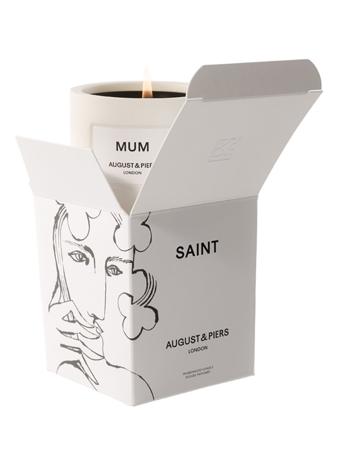 AUGUST&PIERS Mum Candle - Limited Edition geurkaars 340 gram - detail 2 undefined