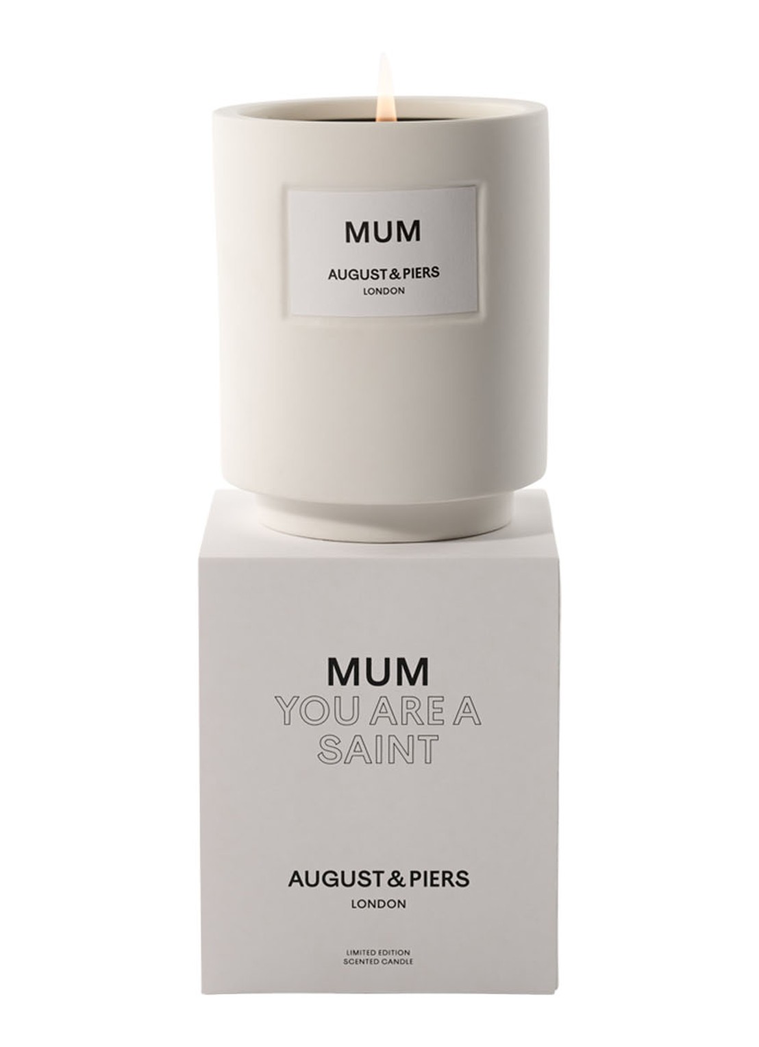 AUGUST&PIERS Mum Candle - Limited Edition geurkaars 340 gram - voorkant 5 undefined
