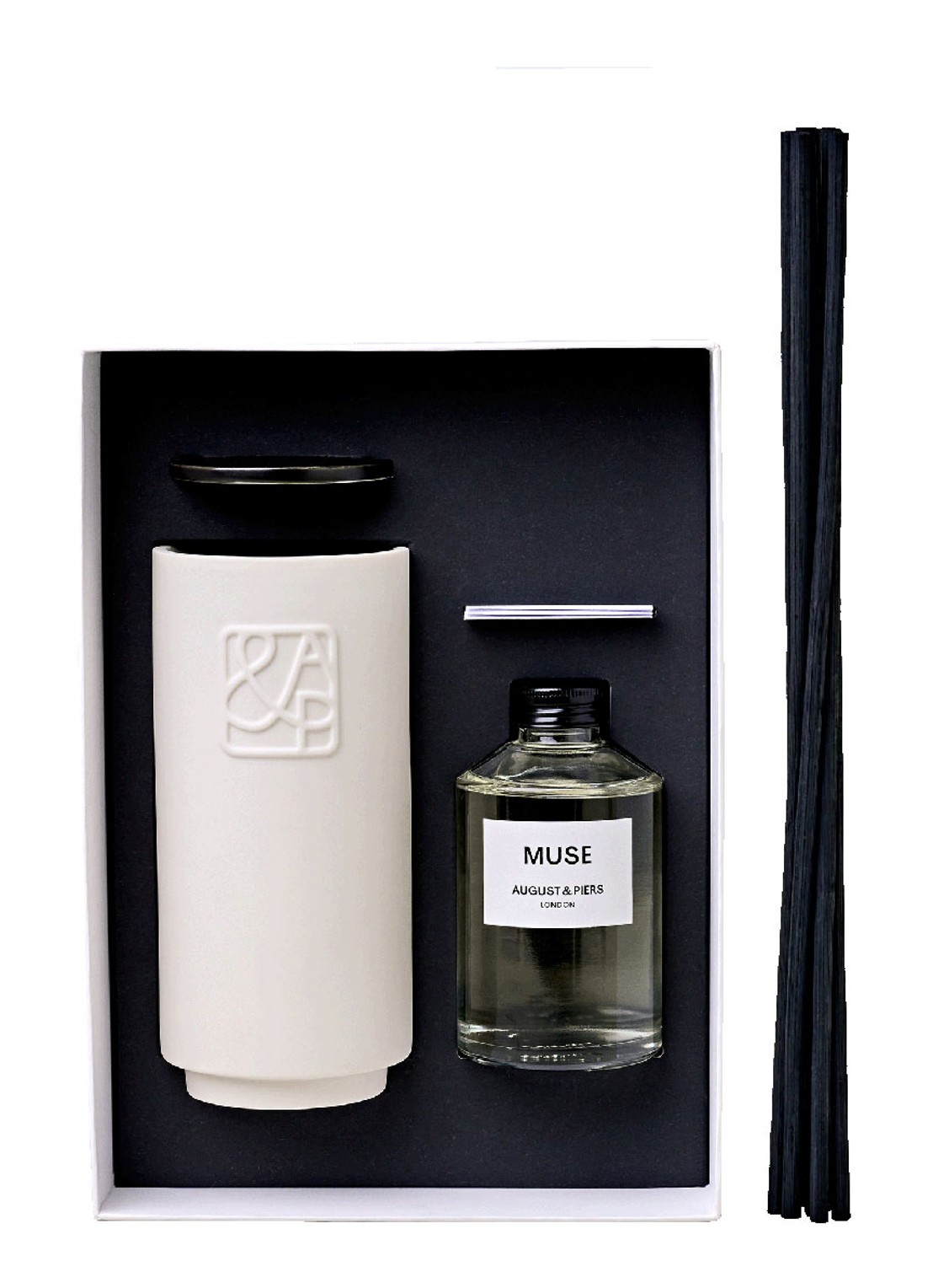 AUGUST&PIERS Muse Ceramic Diffuser Set - geurstokjes - detail 3 undefined