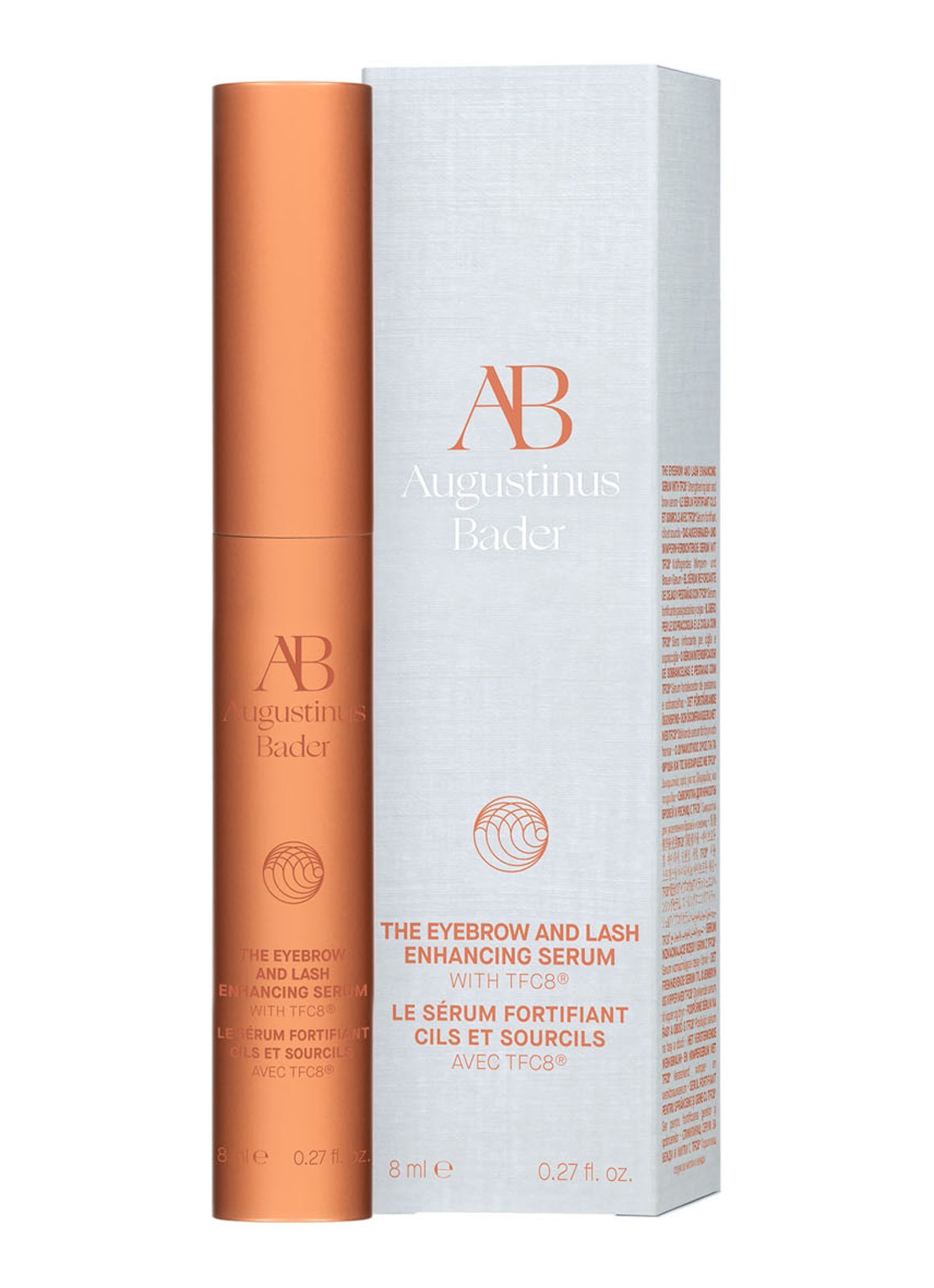 Augustinus Bader The Eyebrow & Lash Enhancing Serum - wenkbrauw- en wimper serum - voorkant 2 undefined