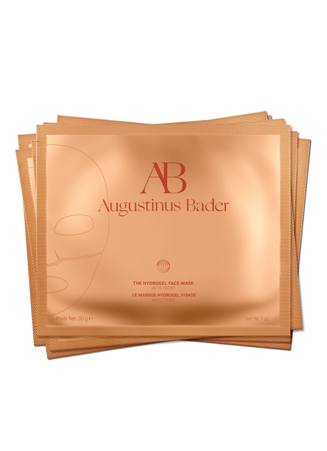 Augustinus Bader The Hydrogel Face Mask - gezichtsmasker 6 -pack - voorkant 7 undefined