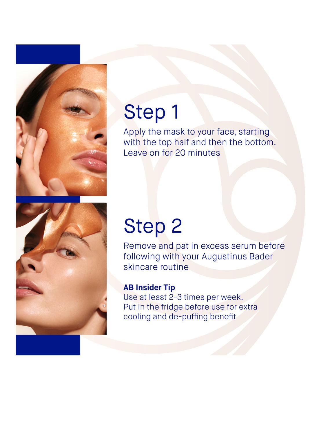 Augustinus Bader The Hydrogel Face Mask - gezichtsmasker - detail 4 undefined