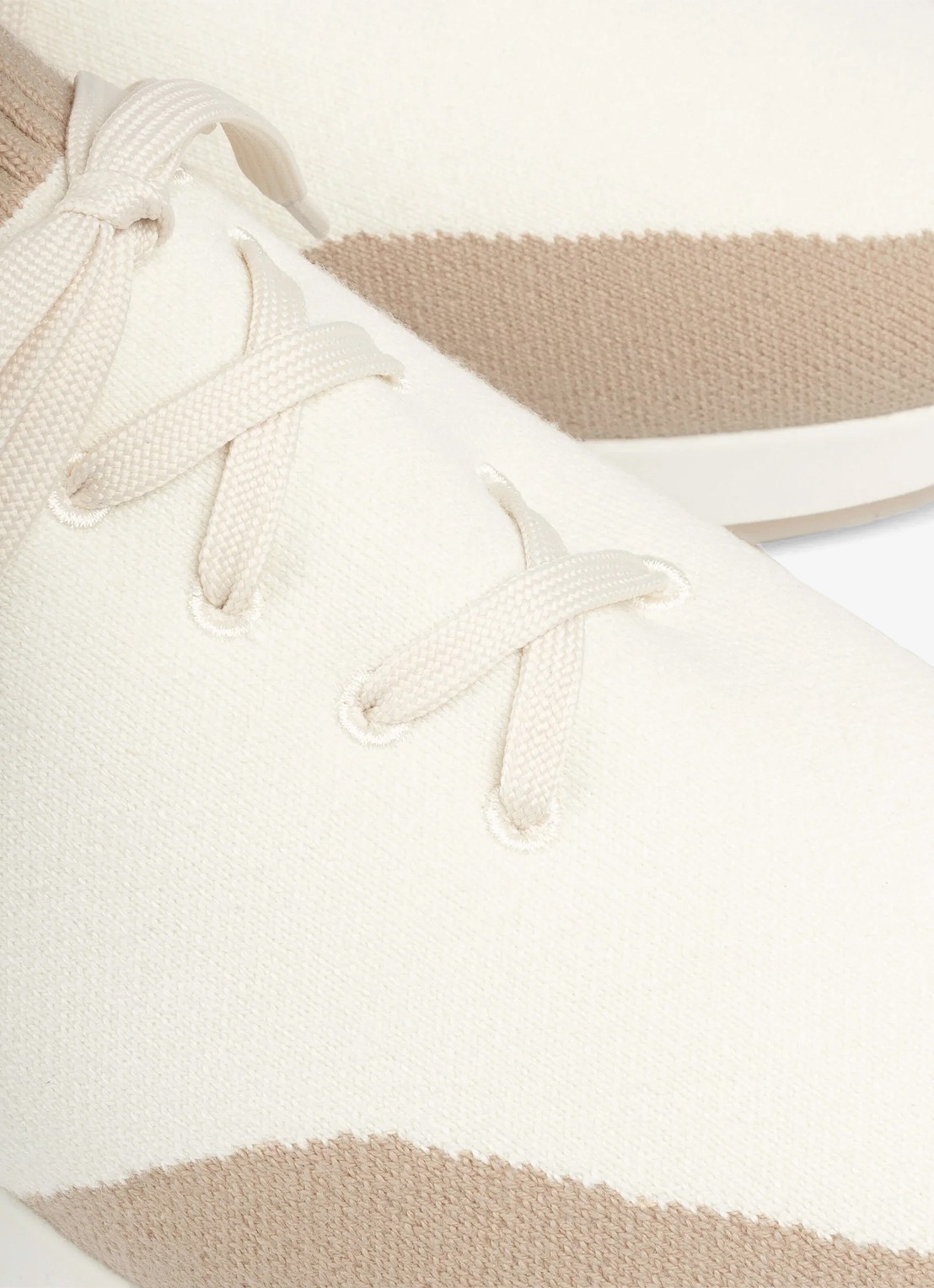 Aurélien Active Knit 2.0 sneaker met gebreid bovenwerk van wol - detail 2 light beige-271 / beige