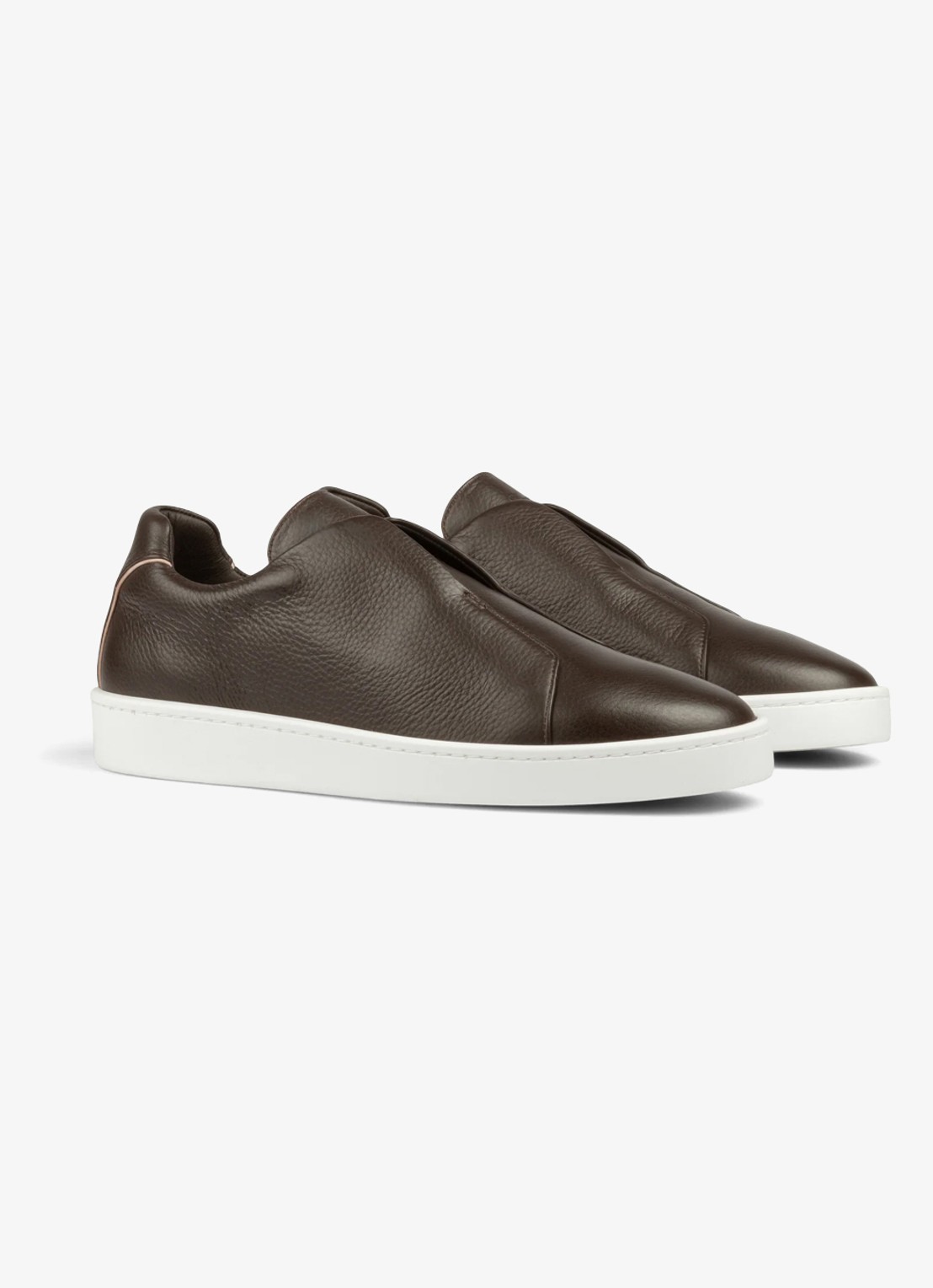 Aurélien AUR3 sneaker van kalfsleer - detail brown-200 / bruin