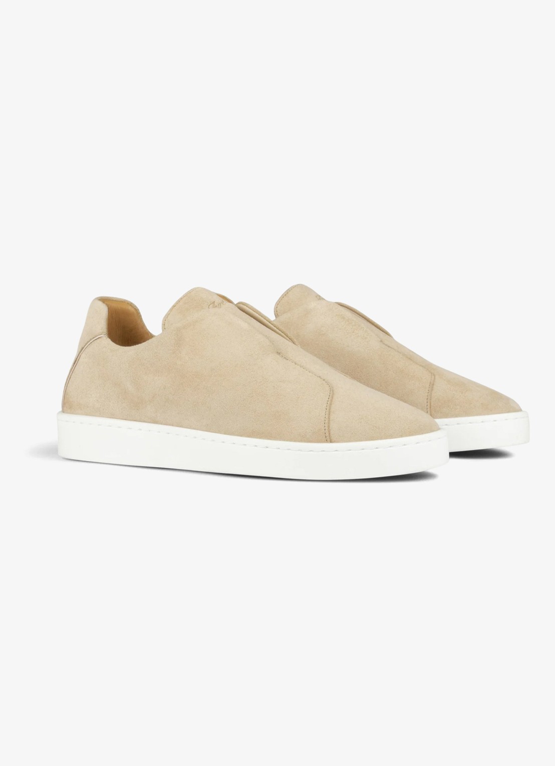 Aurélien AUR3 sneaker van suède - voorkant beige-260 / beige