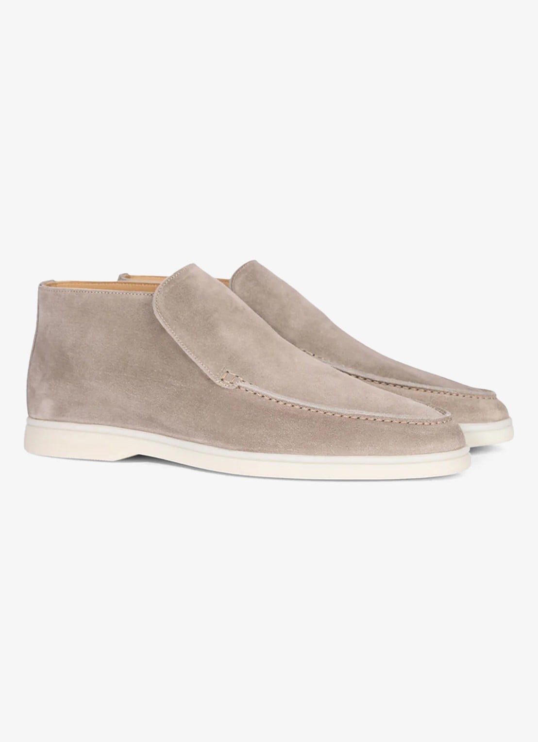 Aurélien City loafer van suède - detail light grey-50 / grijs