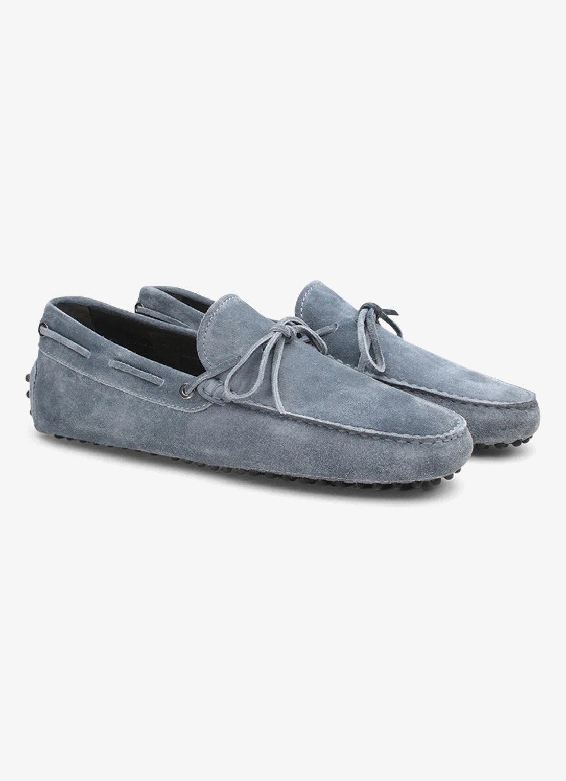 Aurélien Driving mocassin van suède - detail light blue-450
