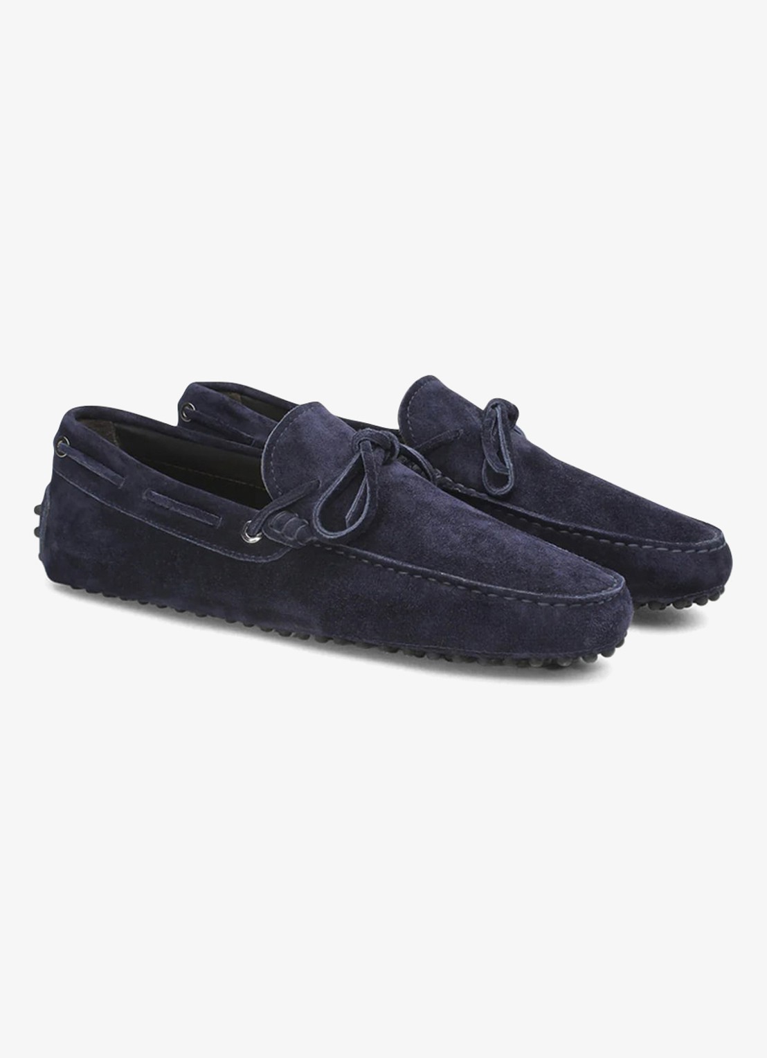 Aurélien Driving mocassins van suède - detail navy-410