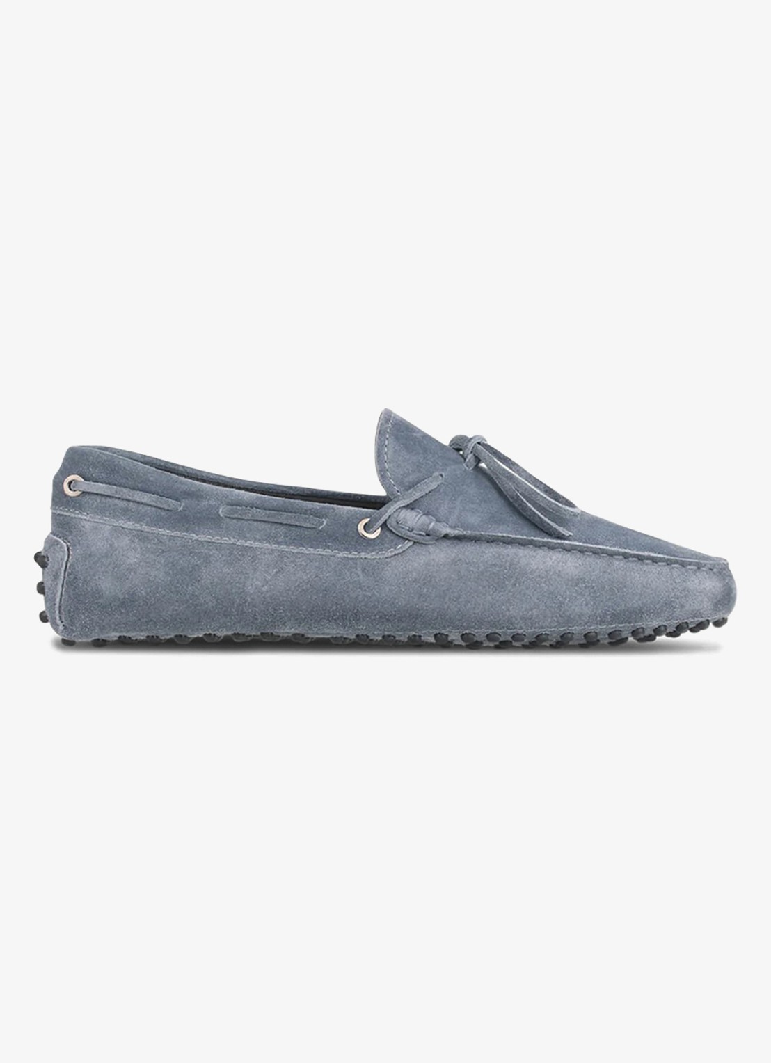 Aurélien Driving mocassins van suède - voorkant 2 light blue-450