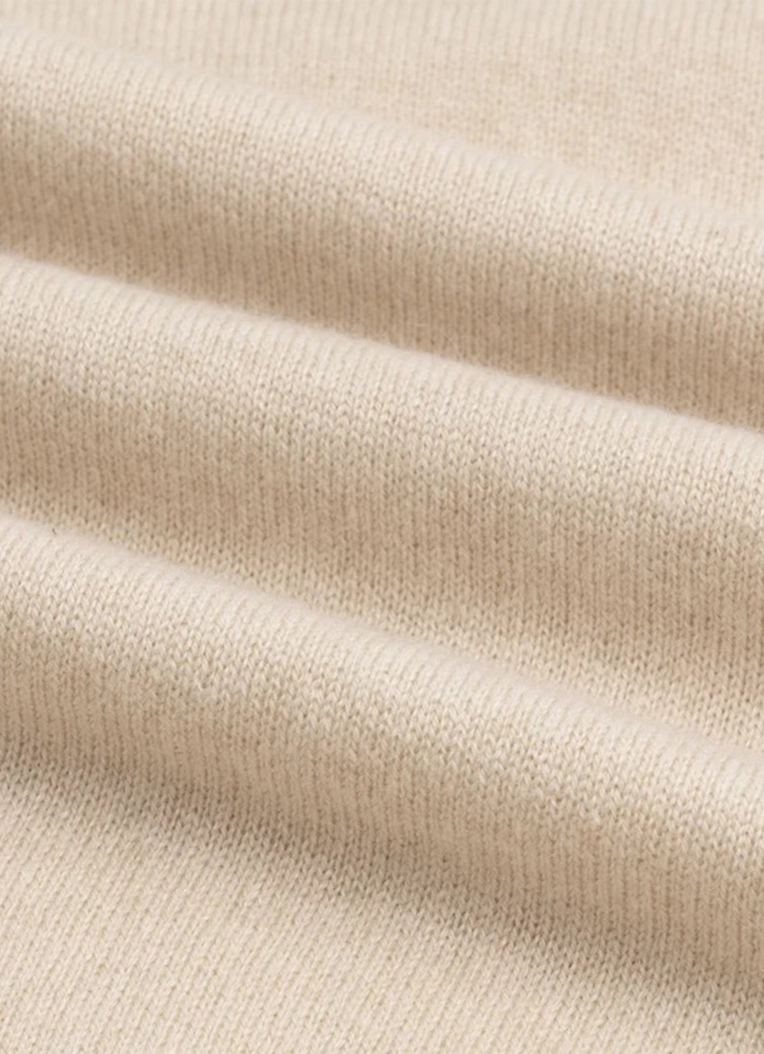 Aurélien Fijngebreid vest met capuchon - detail 4 light beige-271