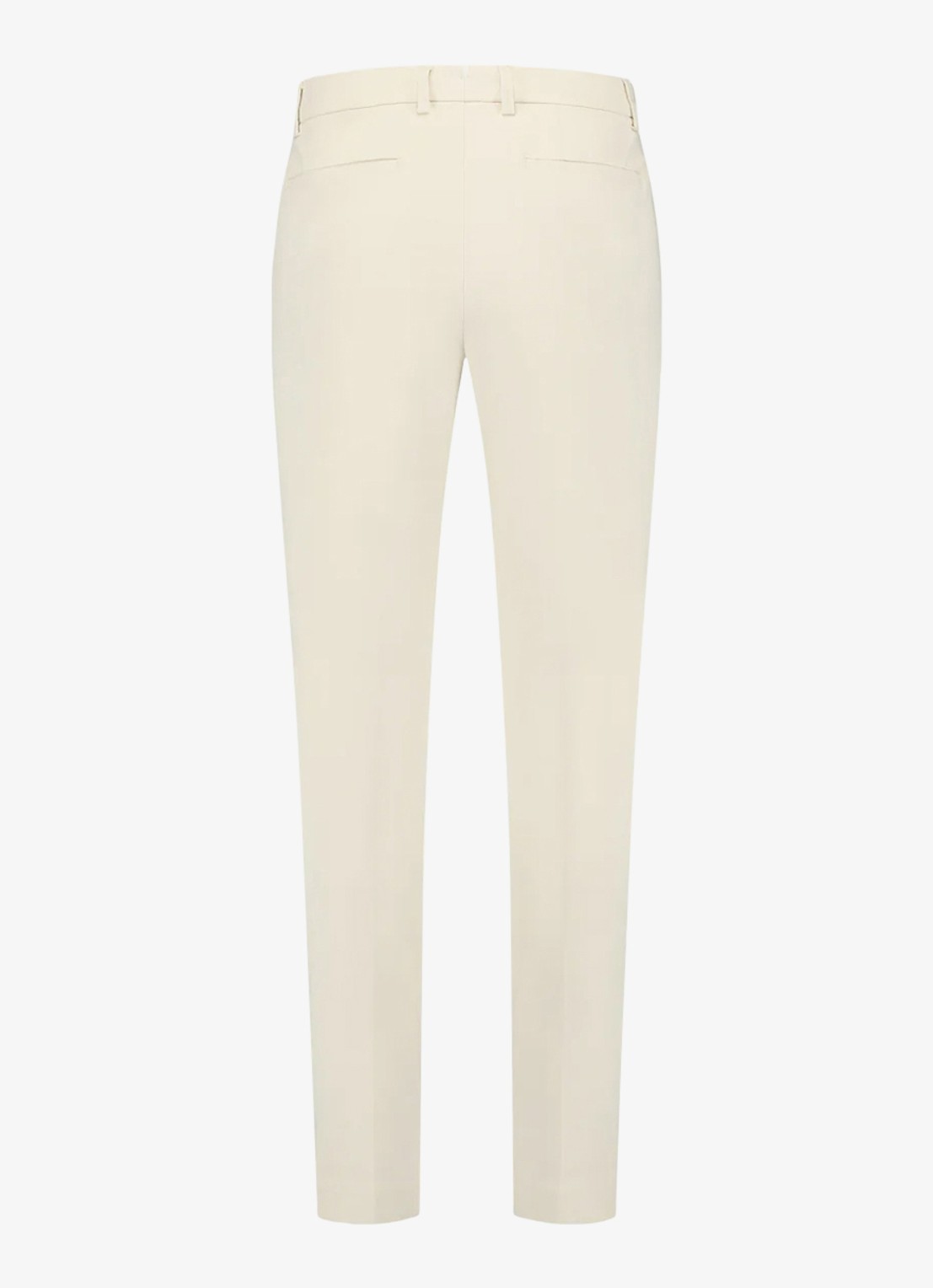 Aurélien Metropolitan straight fit pantalon met steekzakken - detail 3 light beige-271