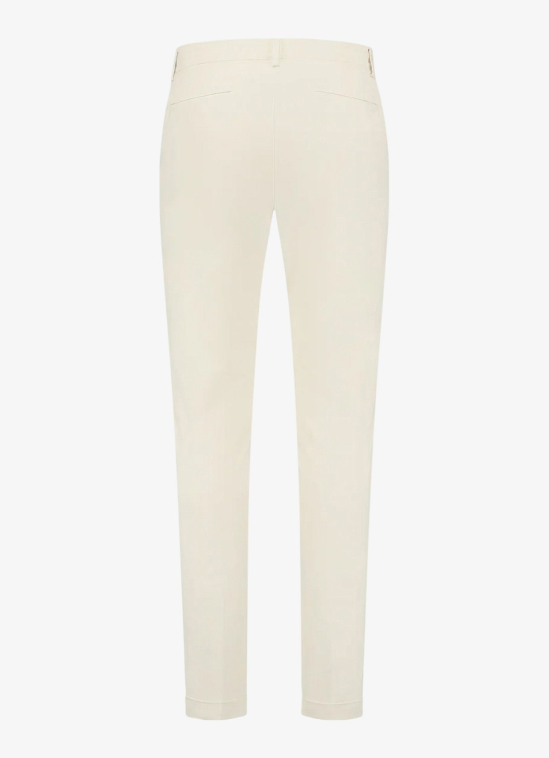 Aurélien Regular fit pantalon met steekzakken - detail 9 dark beige-251