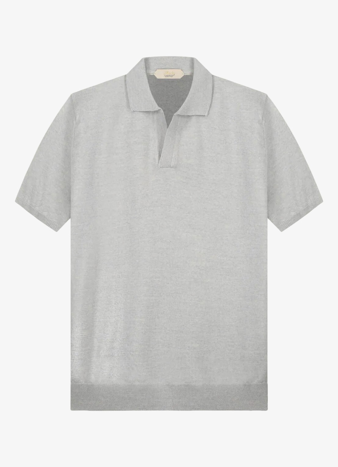 Aurélien Regular fit polo van merino wol - voorkant 5 light beige-271 / beige