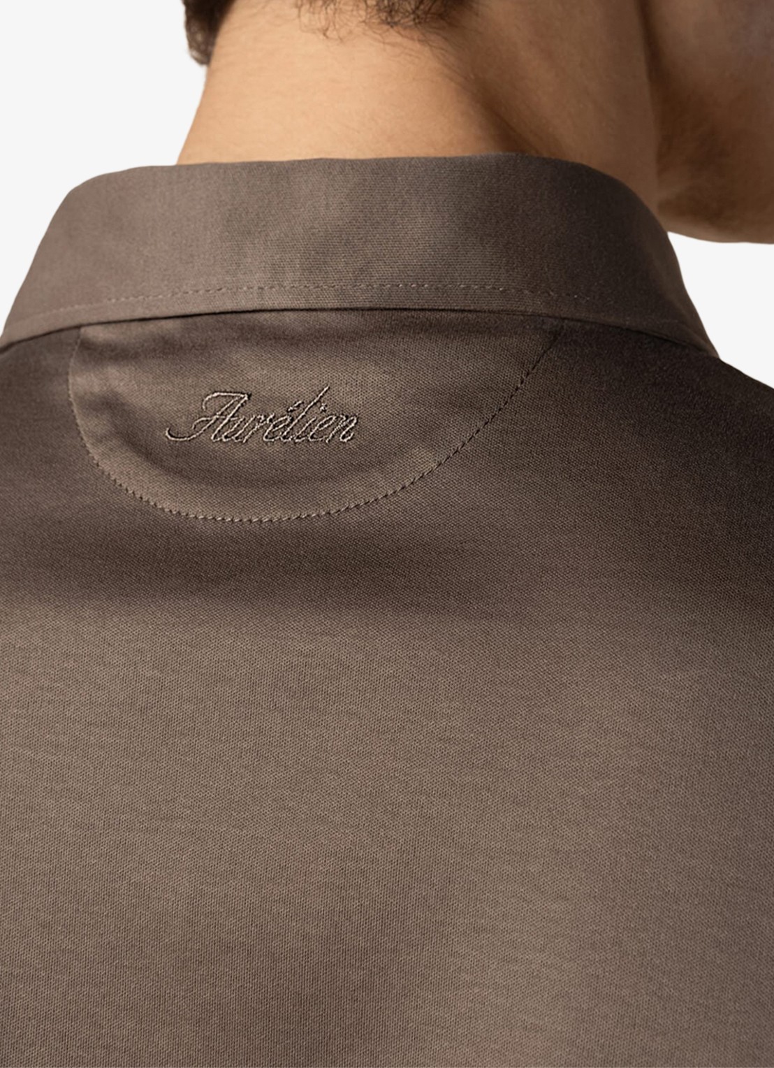 Aurélien Regular fit polo - detail 4 ash grey-30