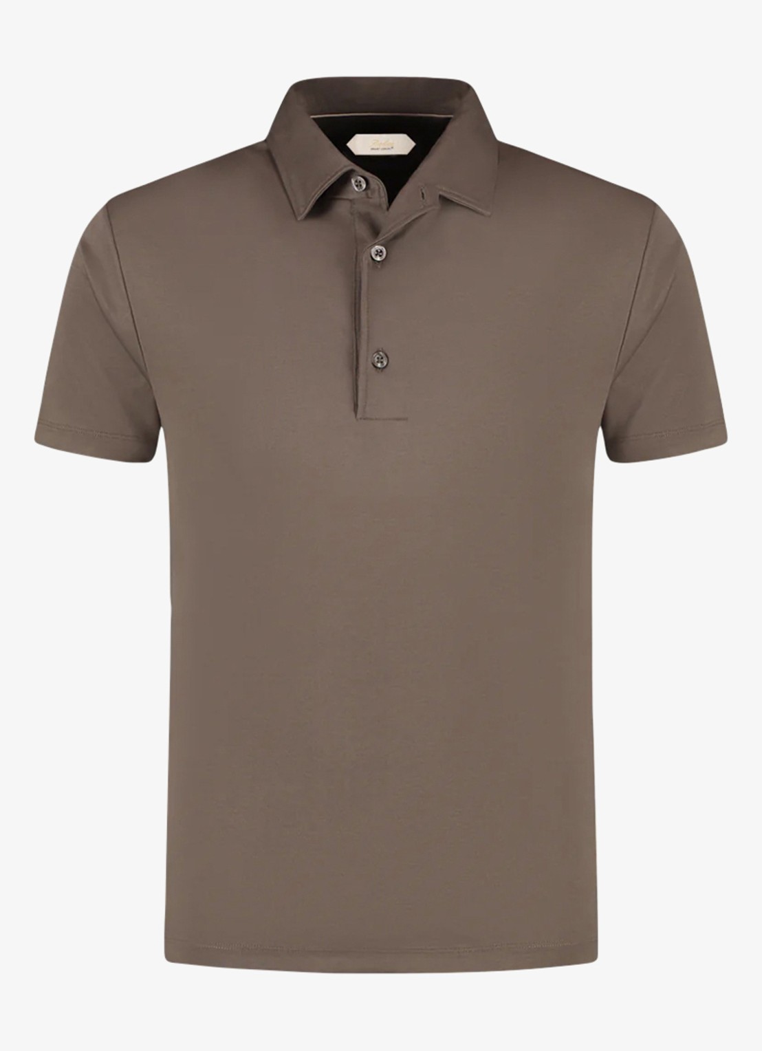 Aurélien Regular fit polo - voorkant 5 ash grey-30