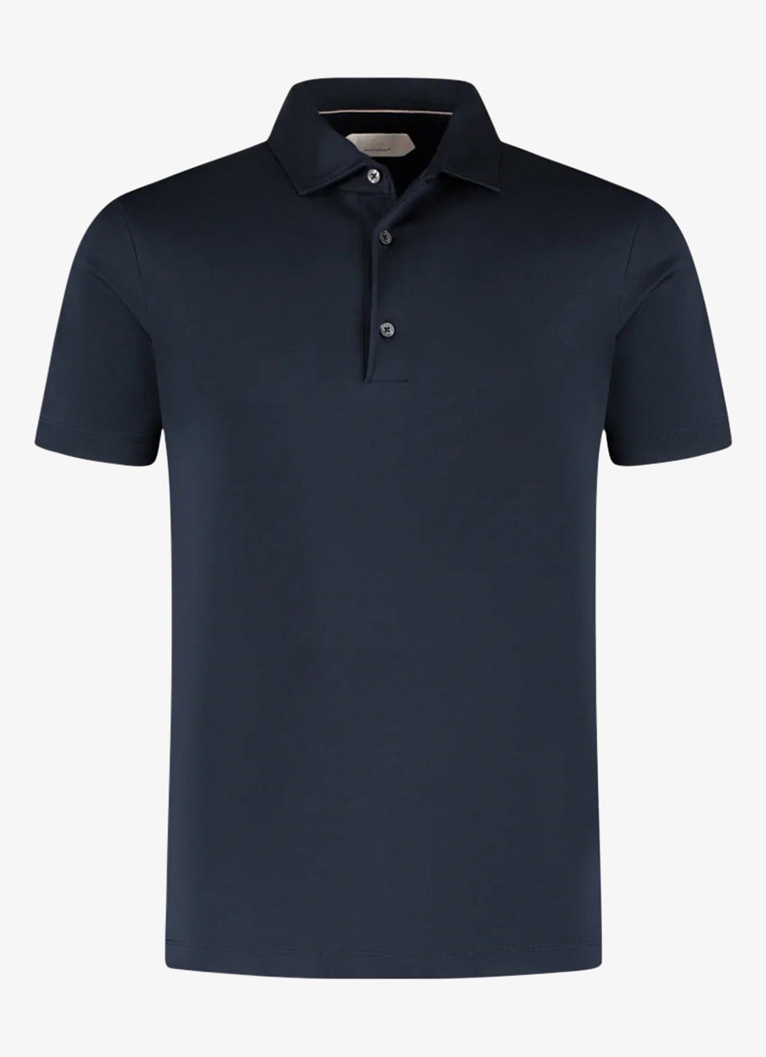 Aurélien Regular fit polo - voorkant 2 dark beige-251 / beige