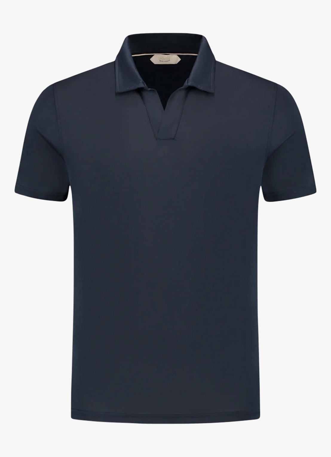 Aurélien Regular fit polo - voorkant 2 navy-410