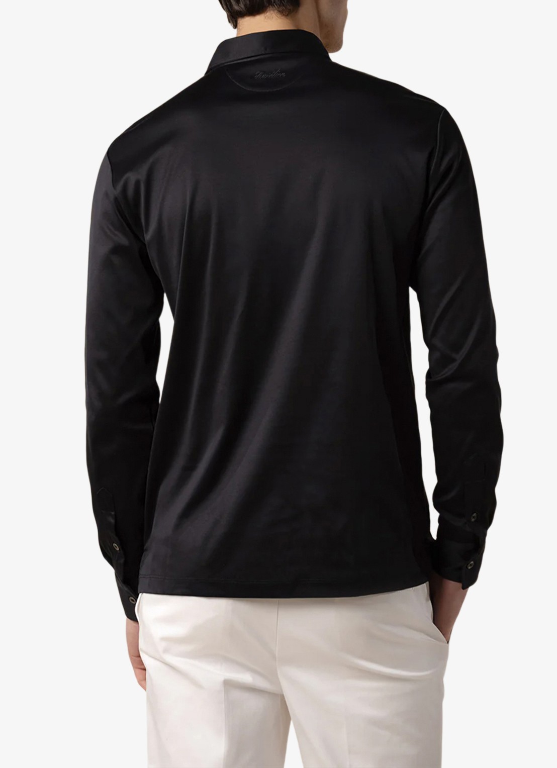 Aurélien Regular fit polo - achterkant 2 black-1
