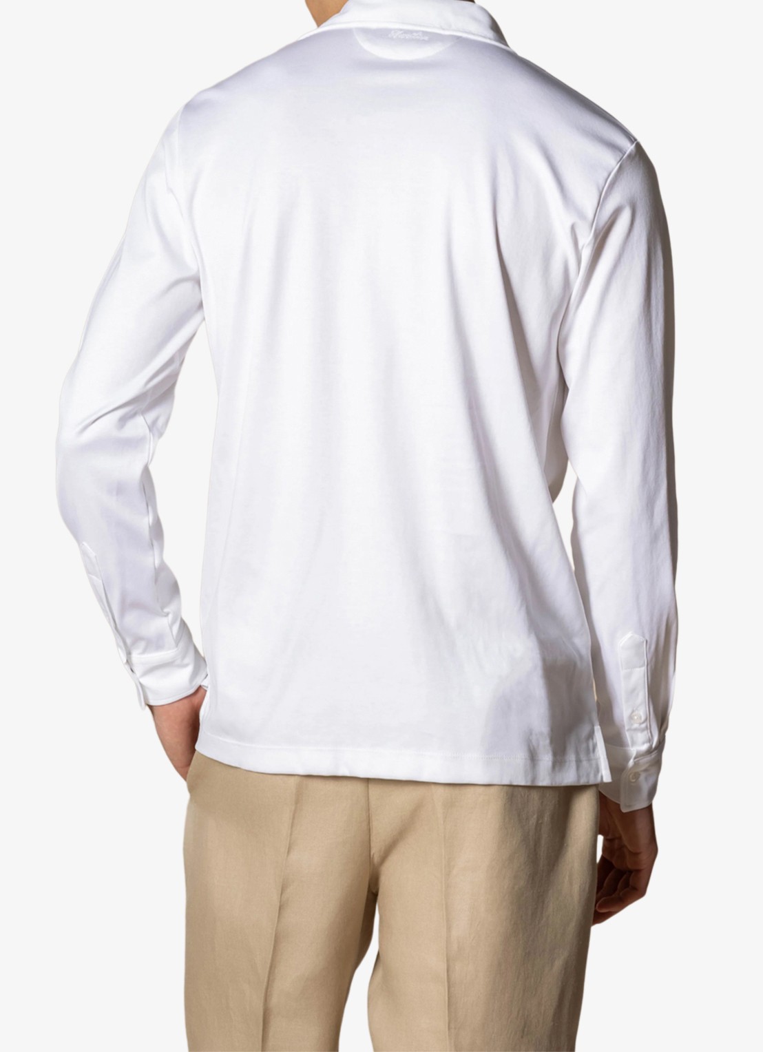 Aurélien Regular fit polo - achterkant 4 white-110
